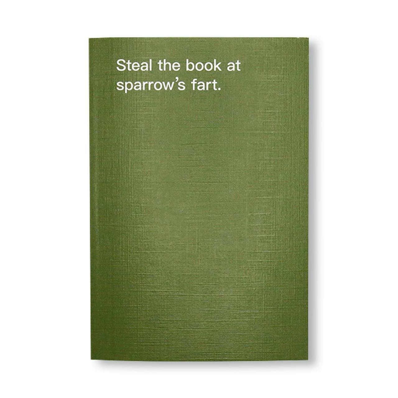 EIGHTY WAYS TO STEAL A BOOK