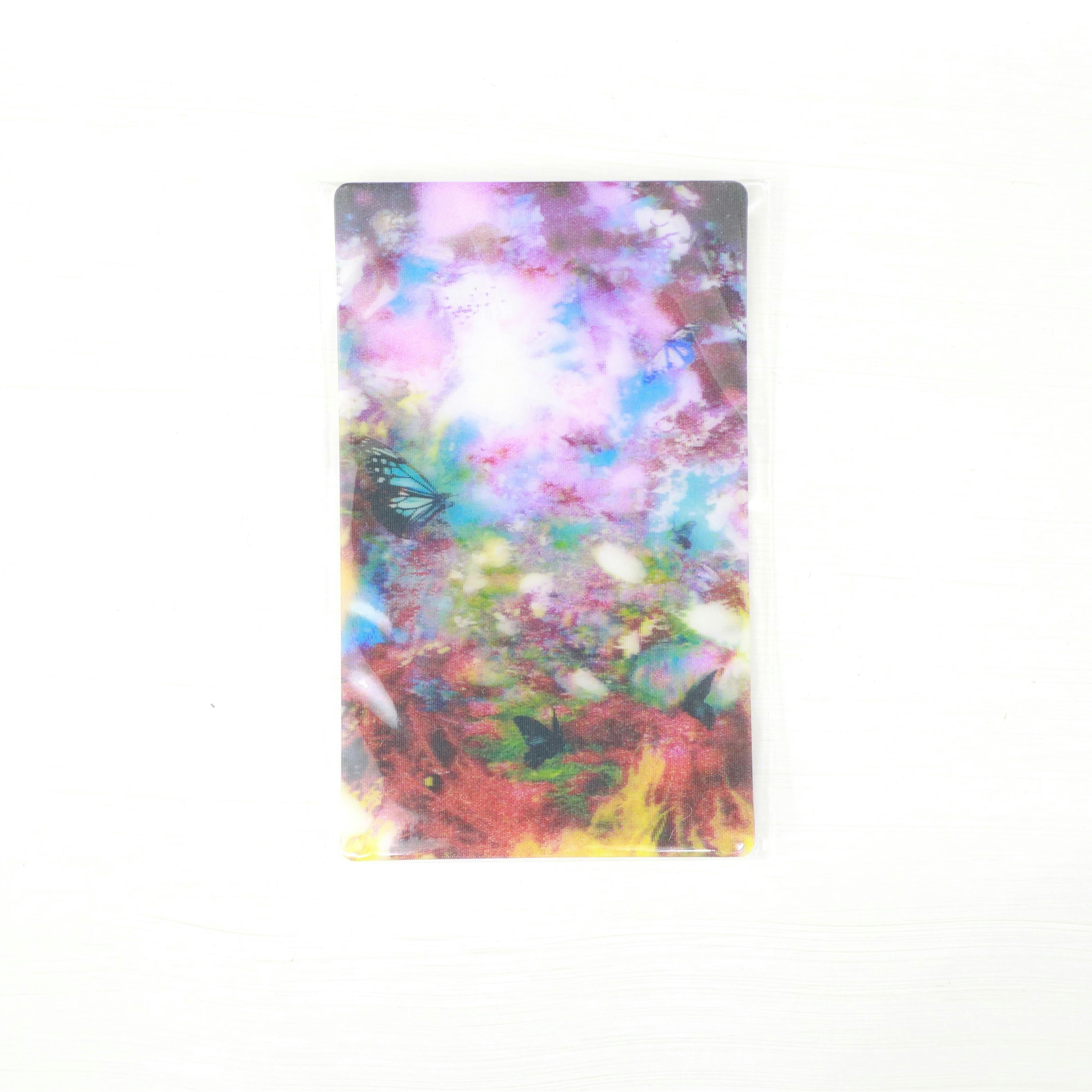 レンチキュラーカード　H