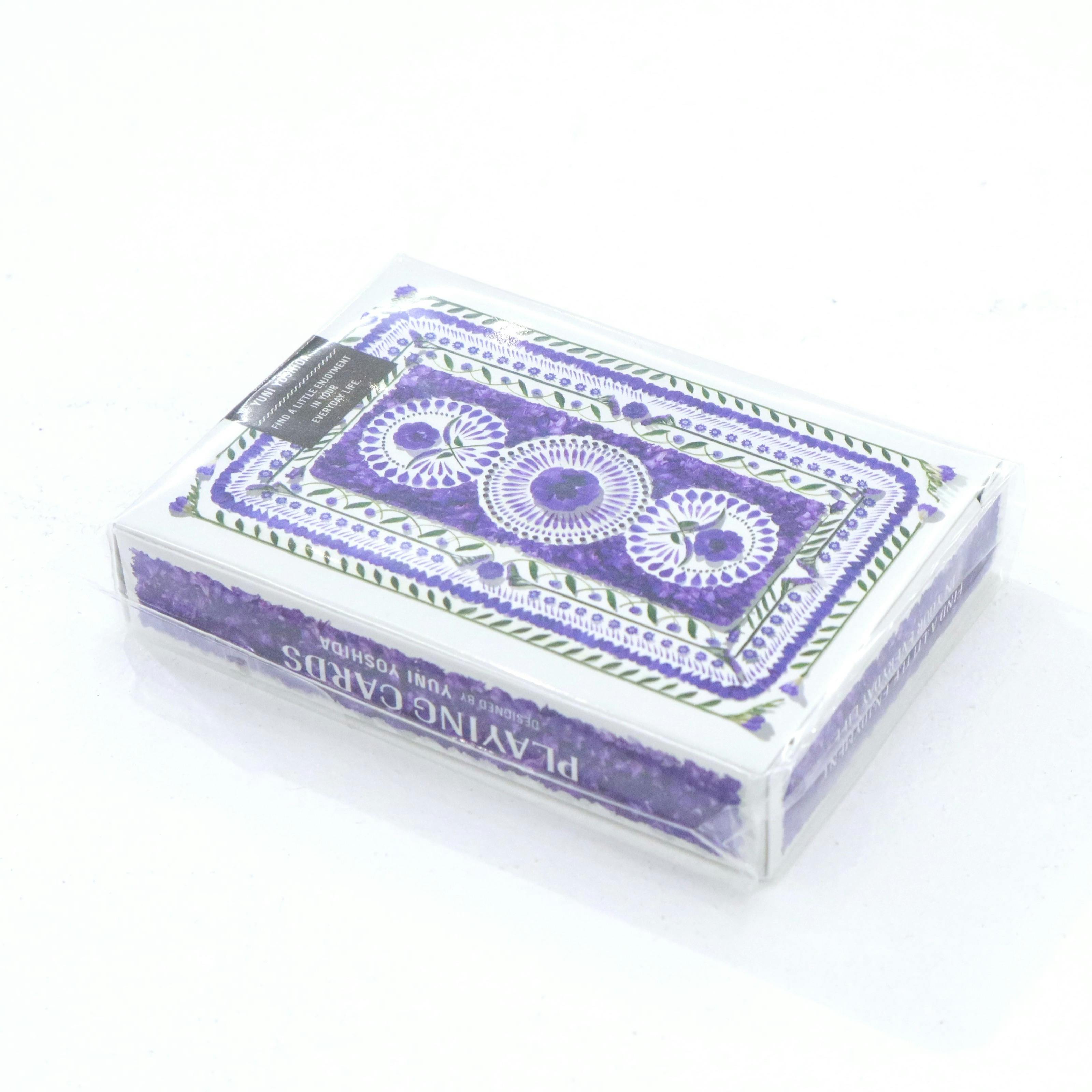 【吉田ユニ】PLAYING CARDS purple (POKER SIZE)