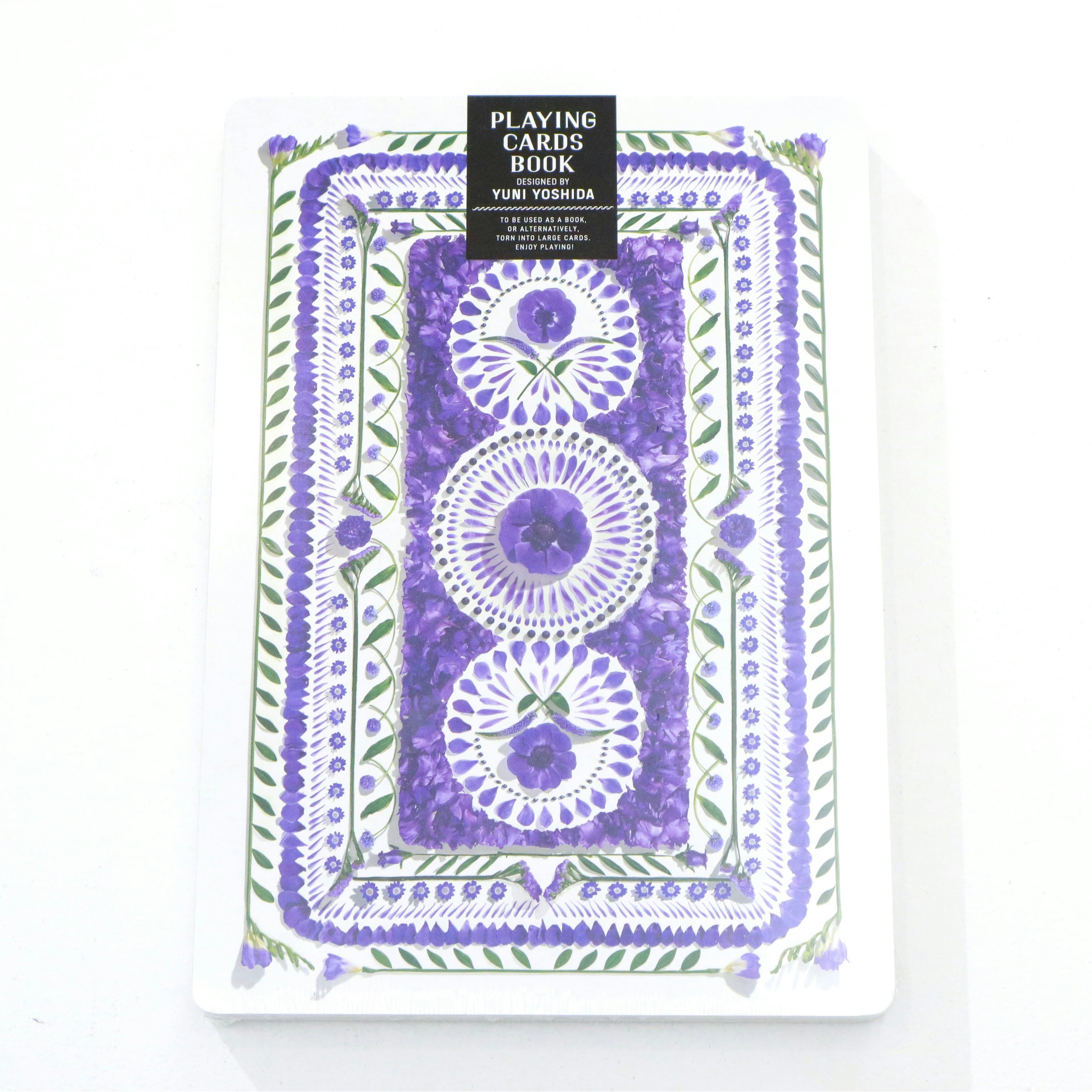 【吉田ユニ】PLAYING CARDS purple (BOOK TYPE)