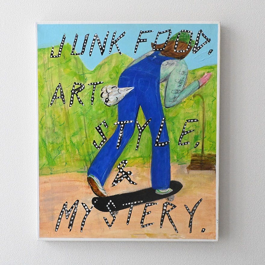 Junk food, art, style & mystery, 2023