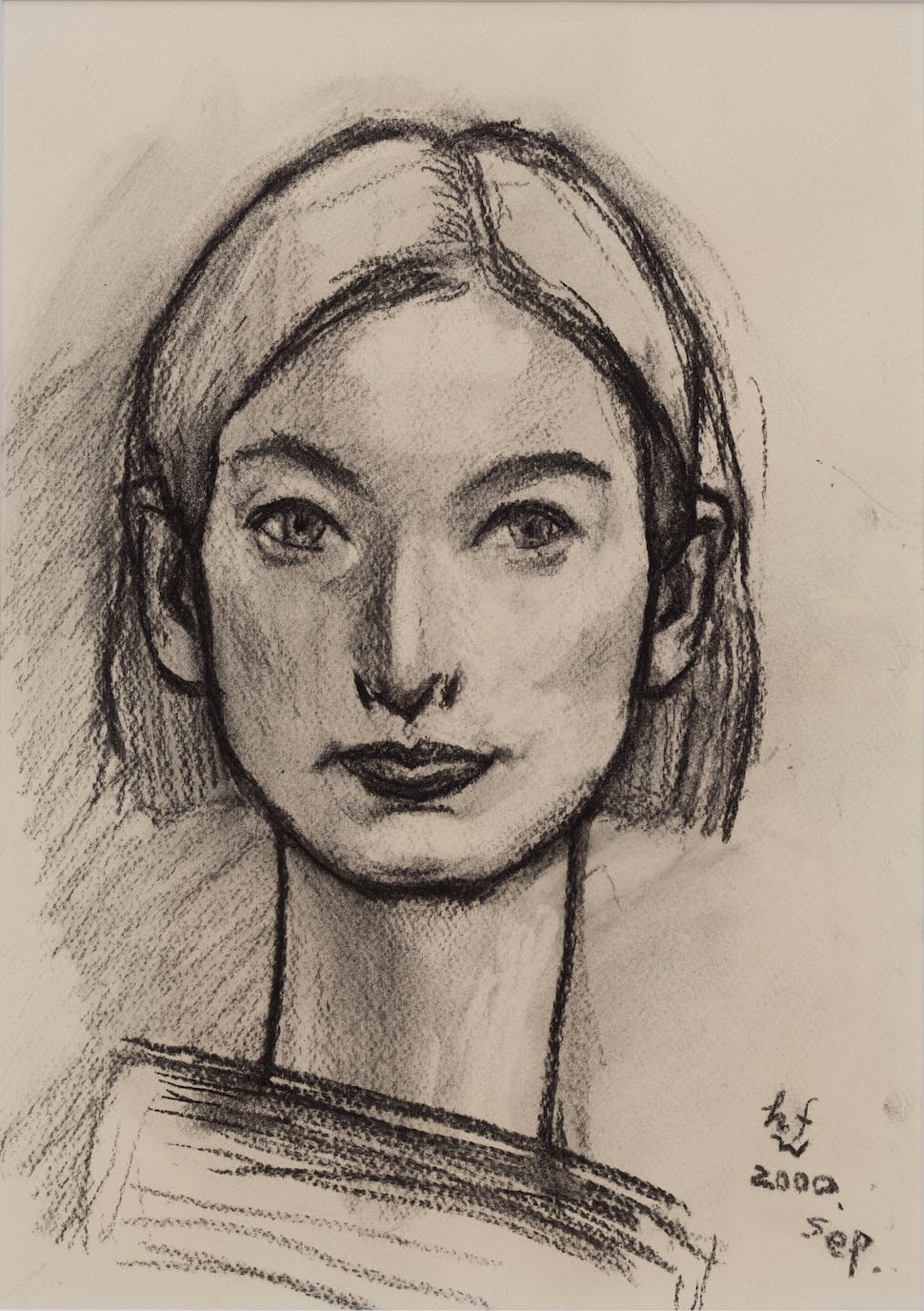 《⽻の⾨》のための習作