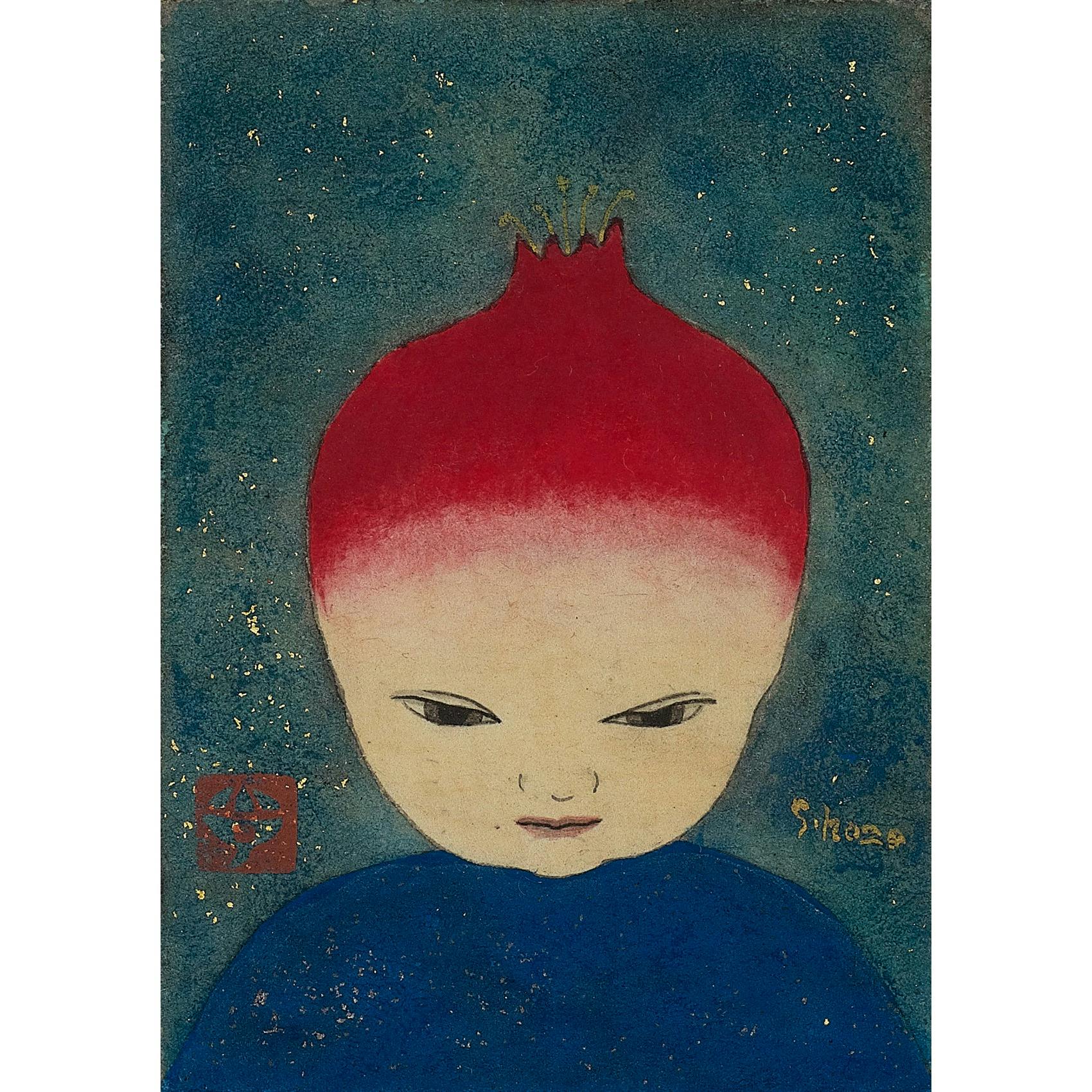 【額装】ザクロ