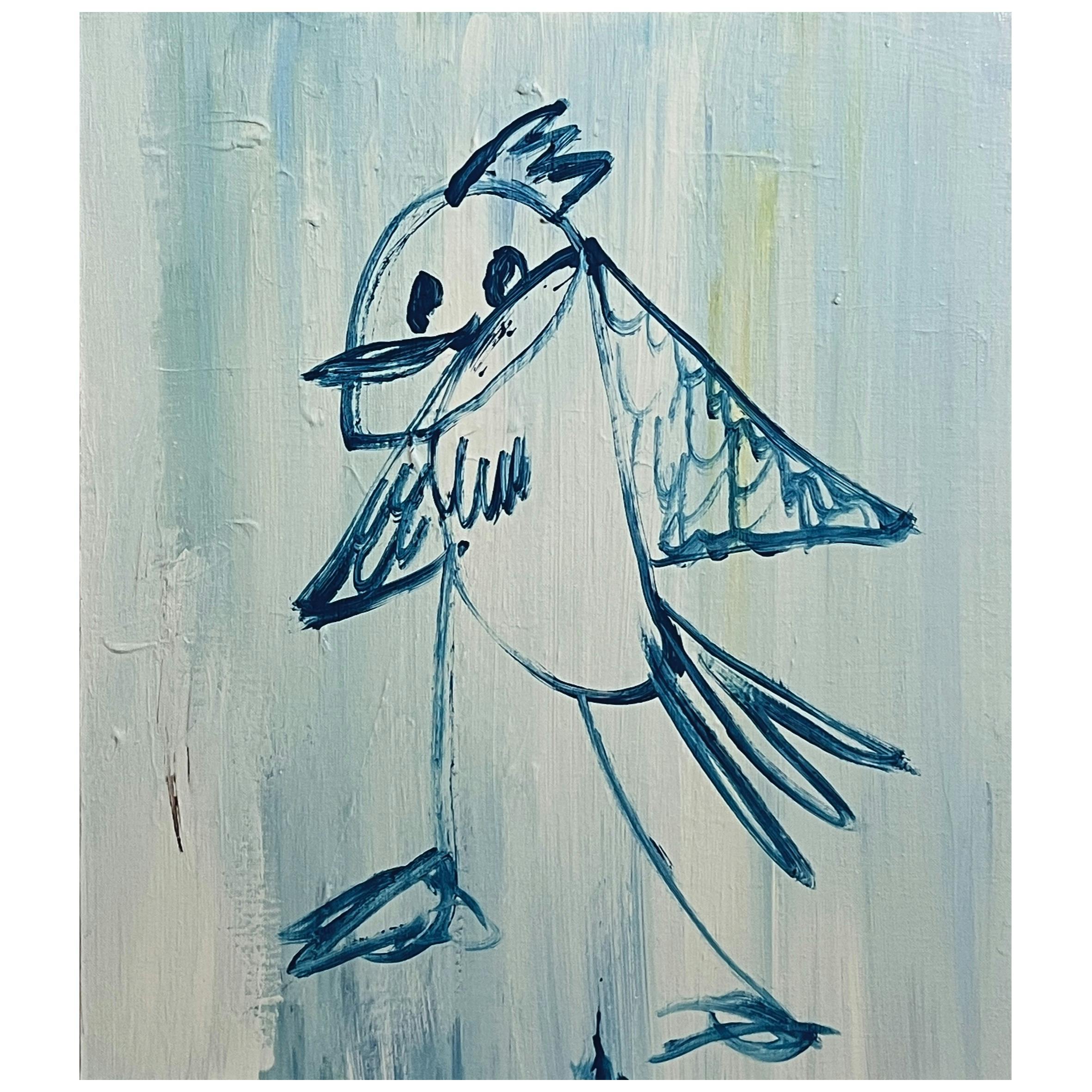 A Bird with A Crown