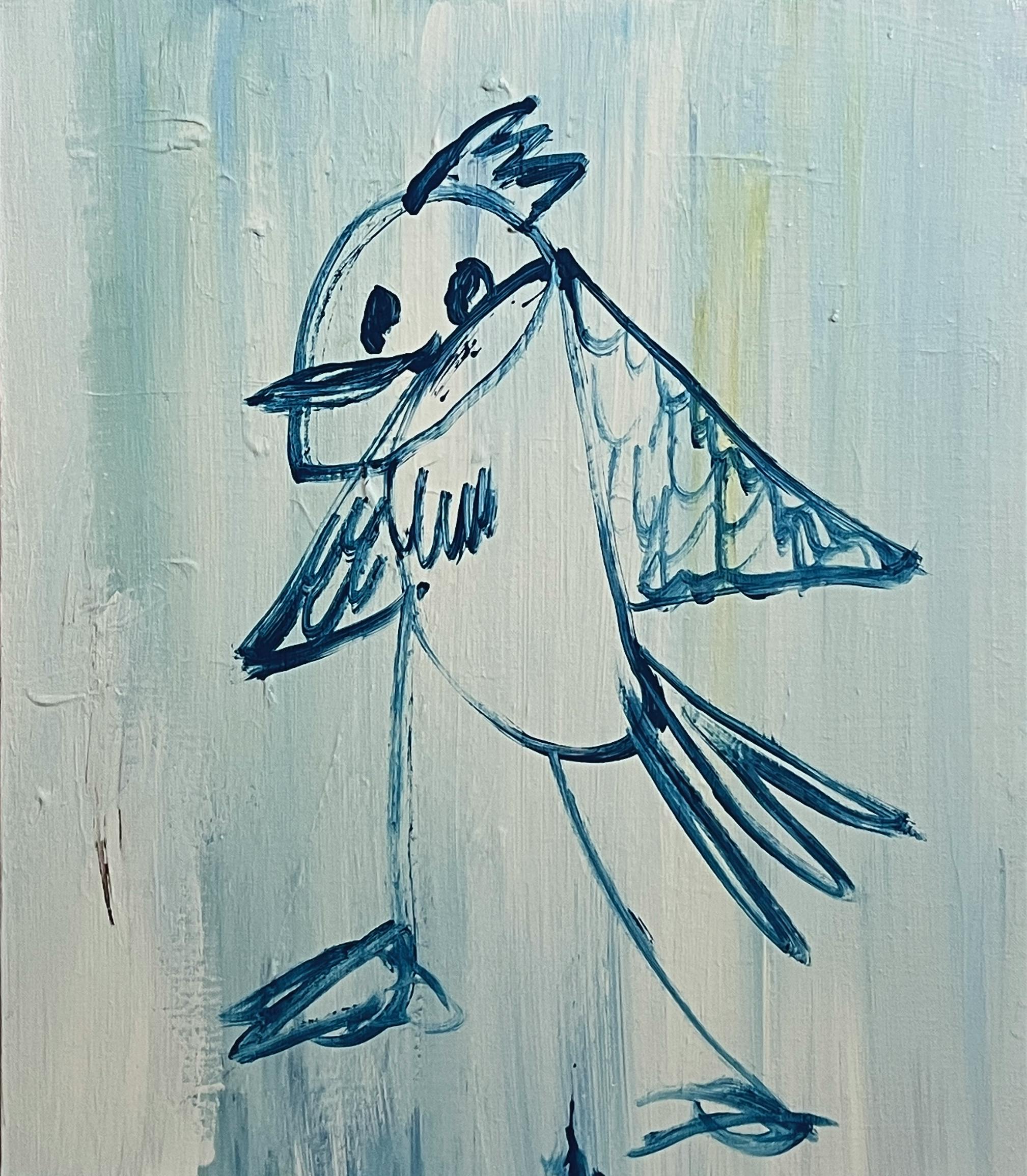 A Bird with A Crown