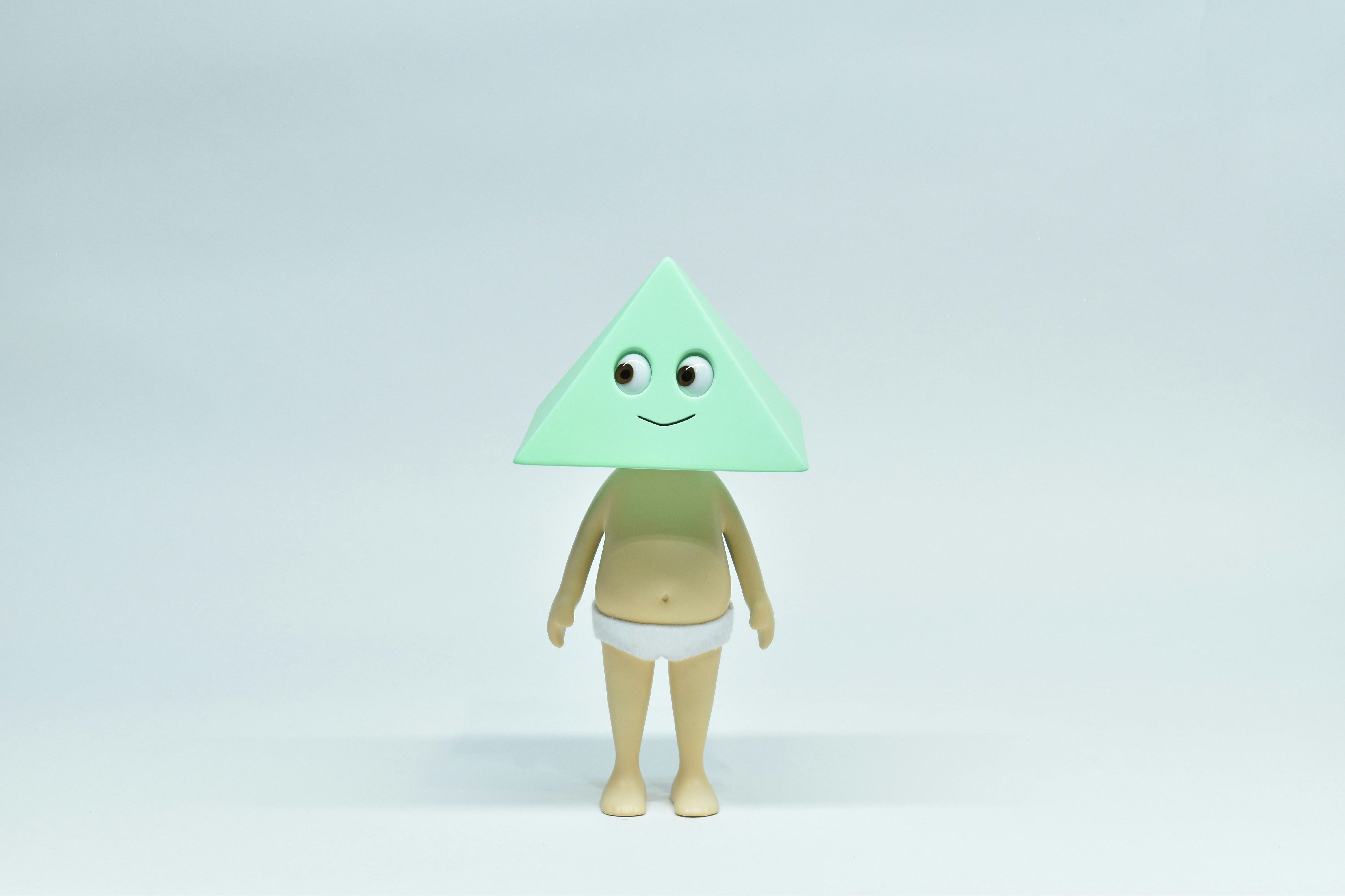 SHAPES さんかく　　ミント　　