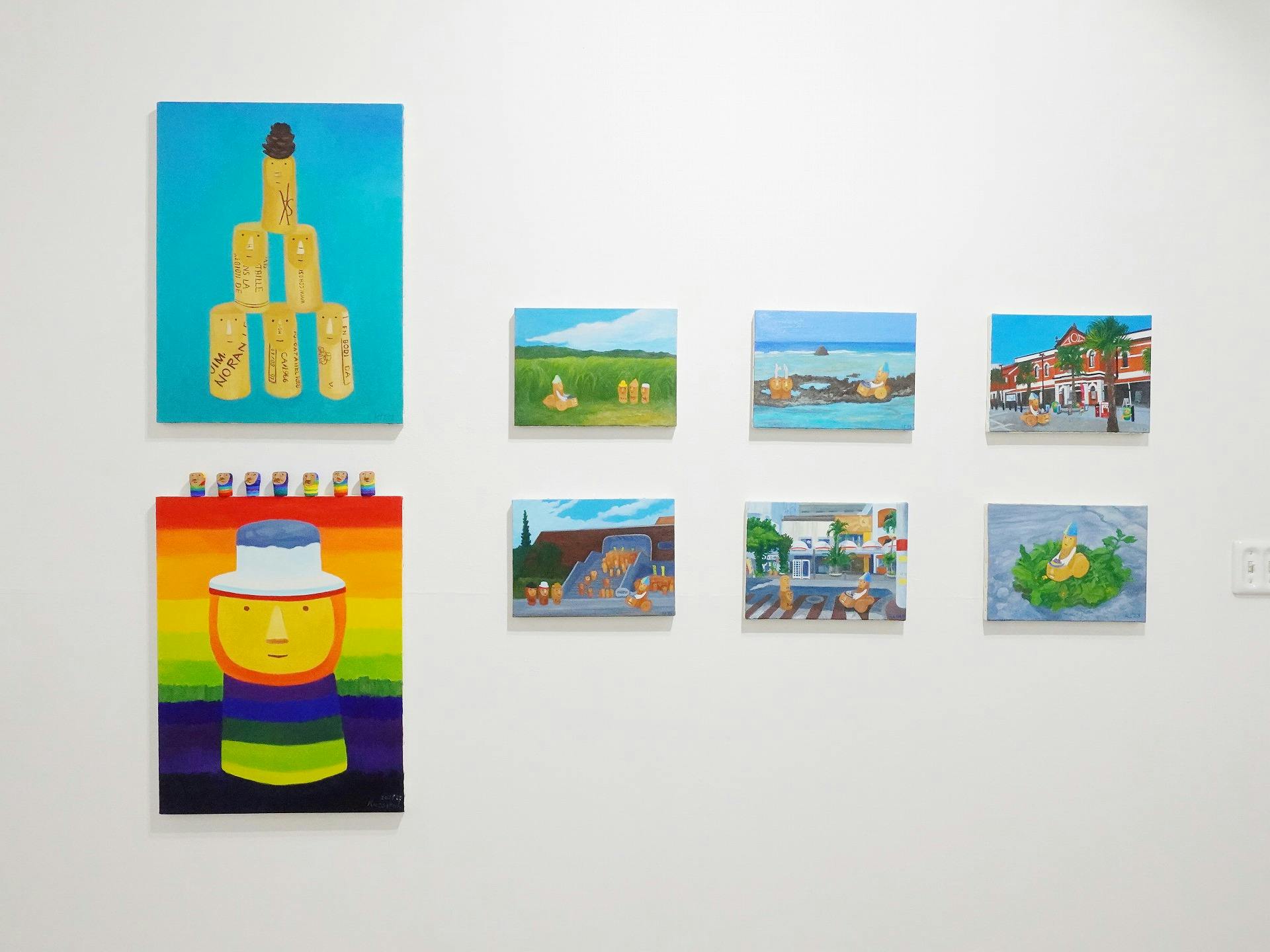 展覧会風景より