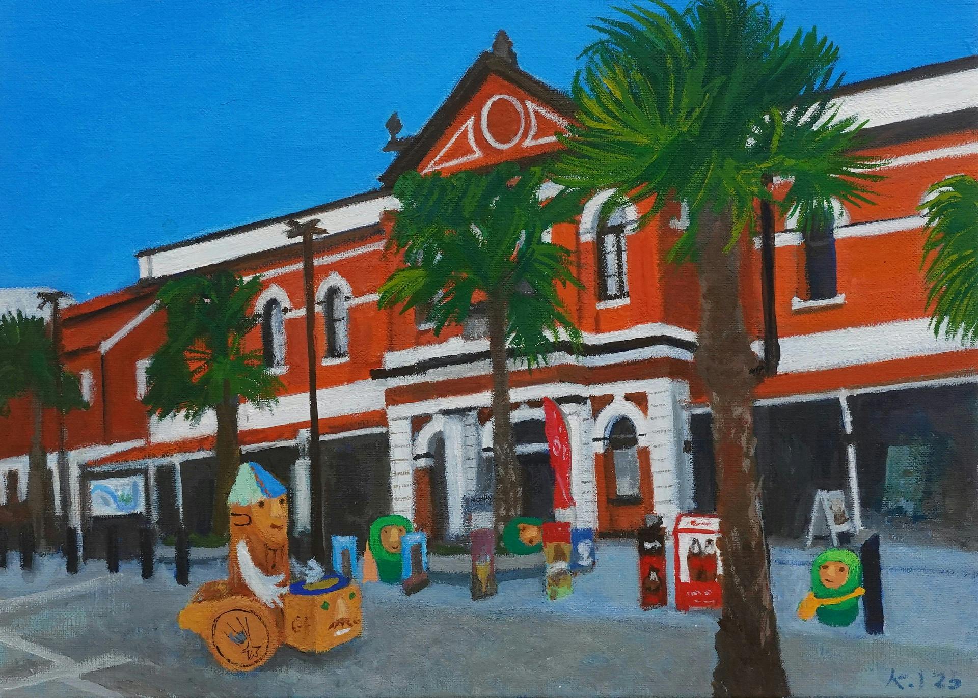 石垣克子　美術館への道　2025