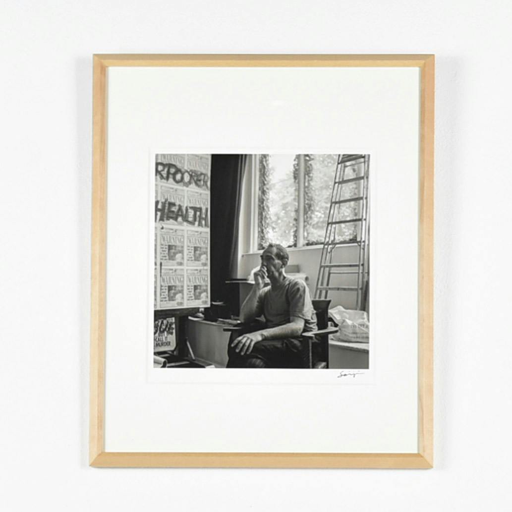 《The Thinker》framed