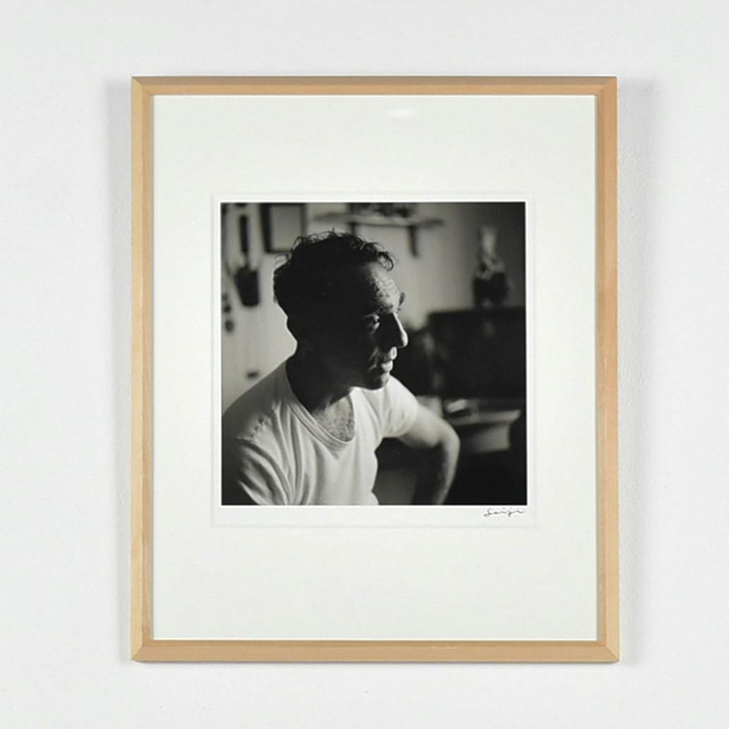 《Face in Profile》framed