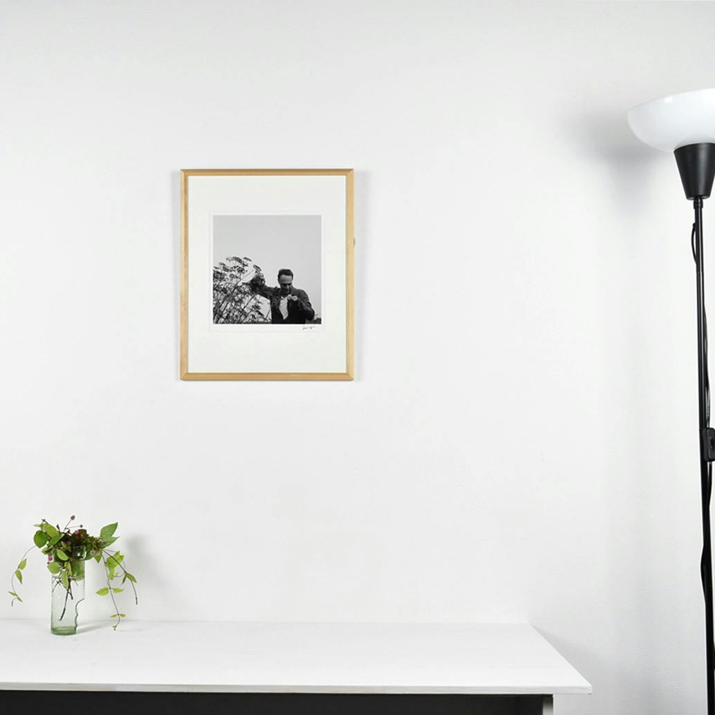 Derek Jarman with Seeds