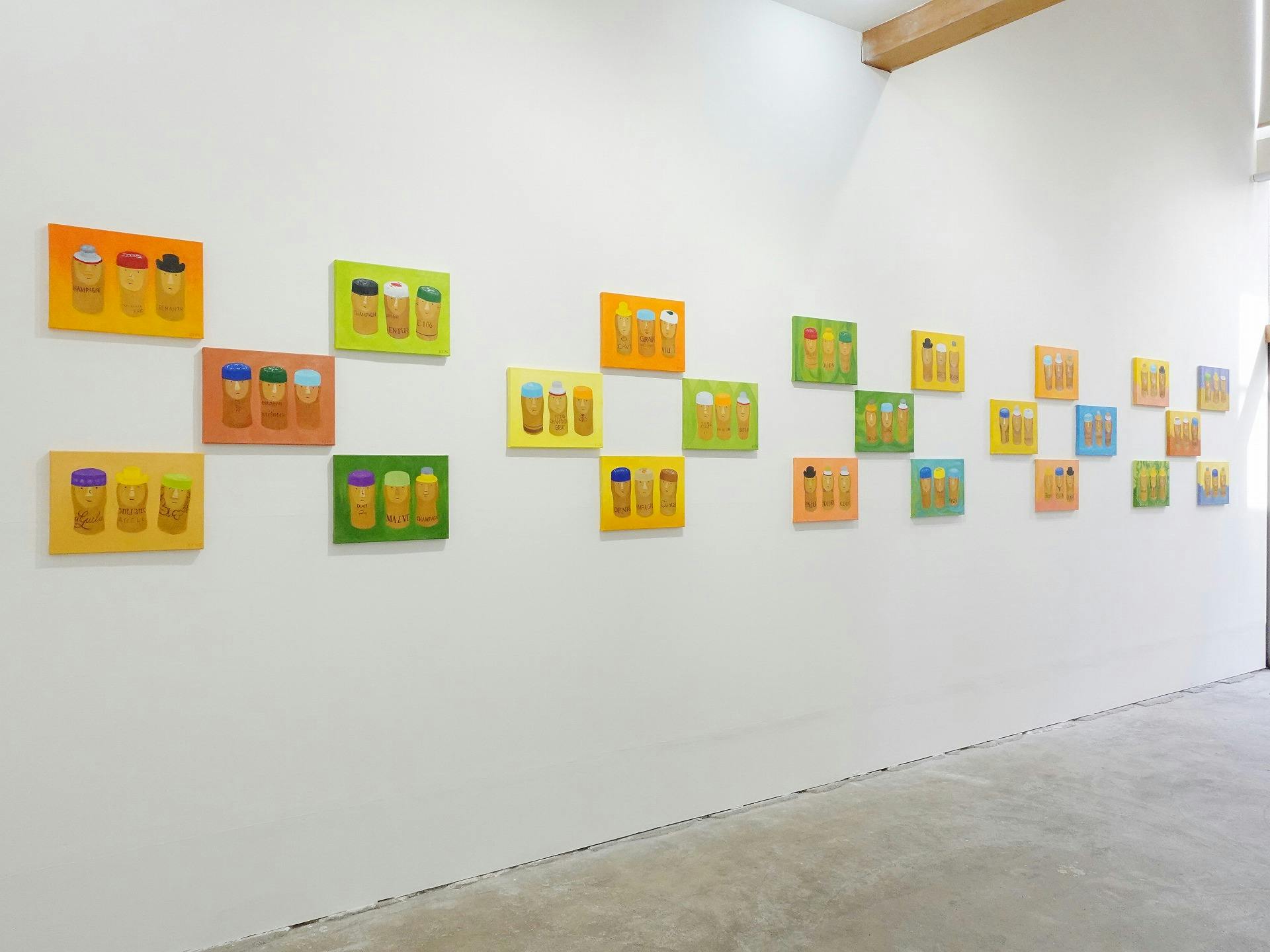 展覧会風景より