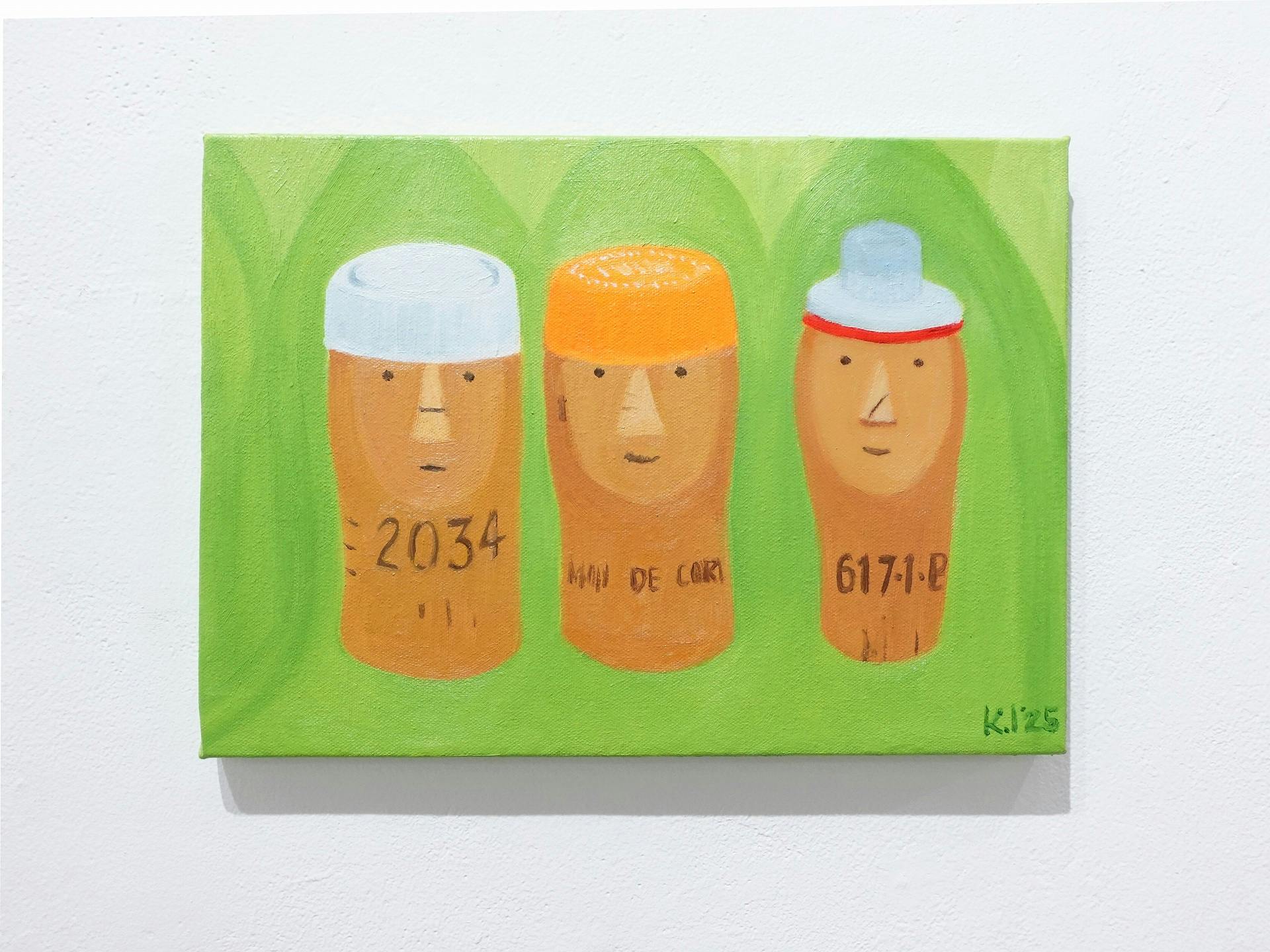 石垣克子　帽子とコルク人トリオ2025 No.58