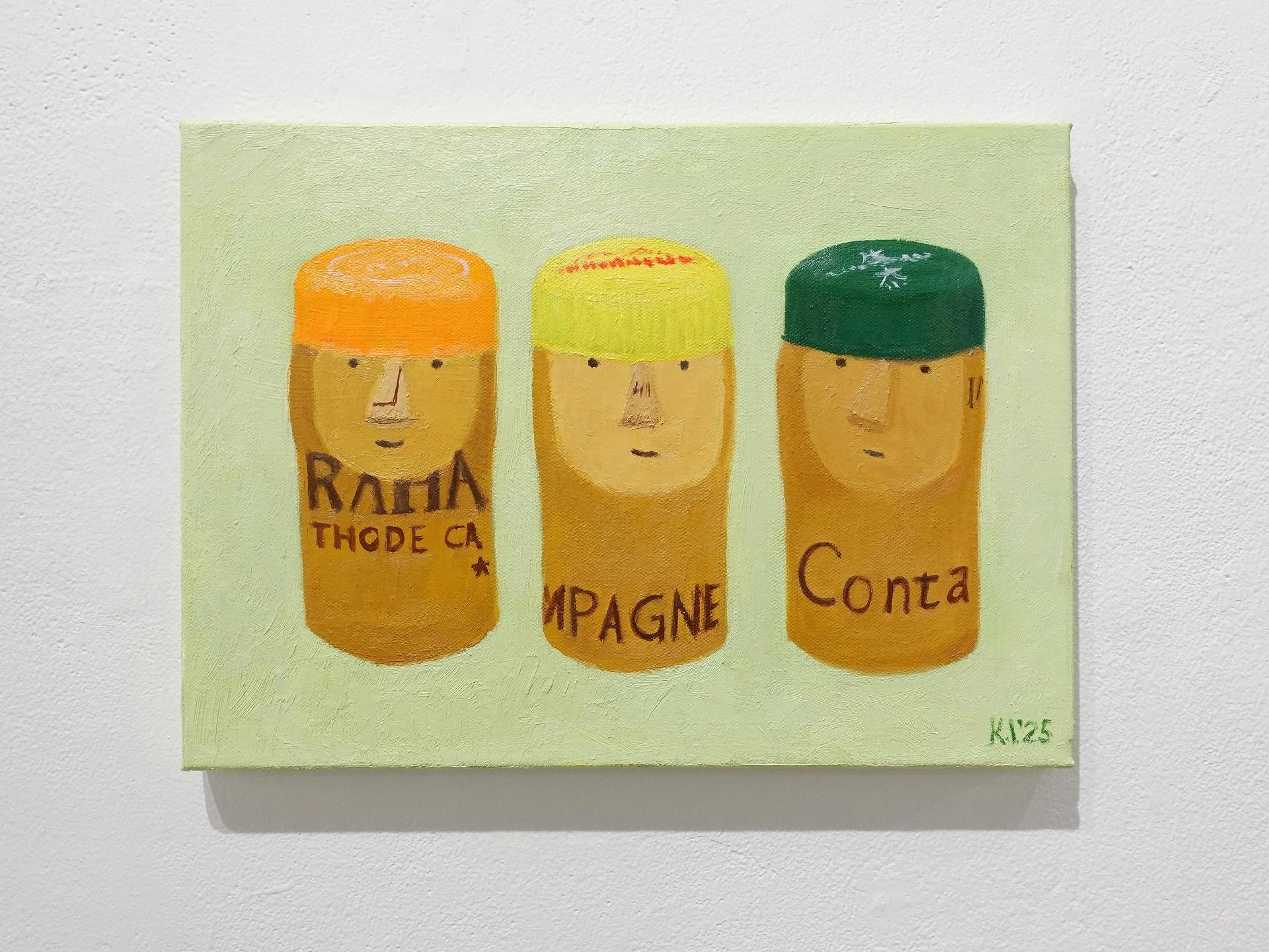 帽子とコルク人トリオ2025 No.41