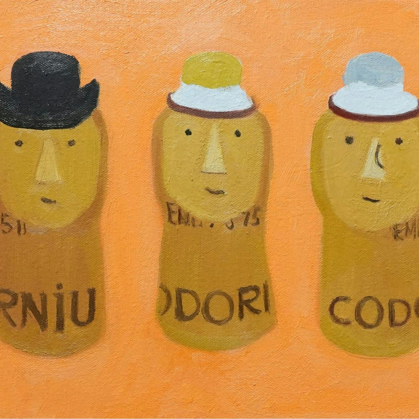 帽子とコルク人トリオ2025 No.59