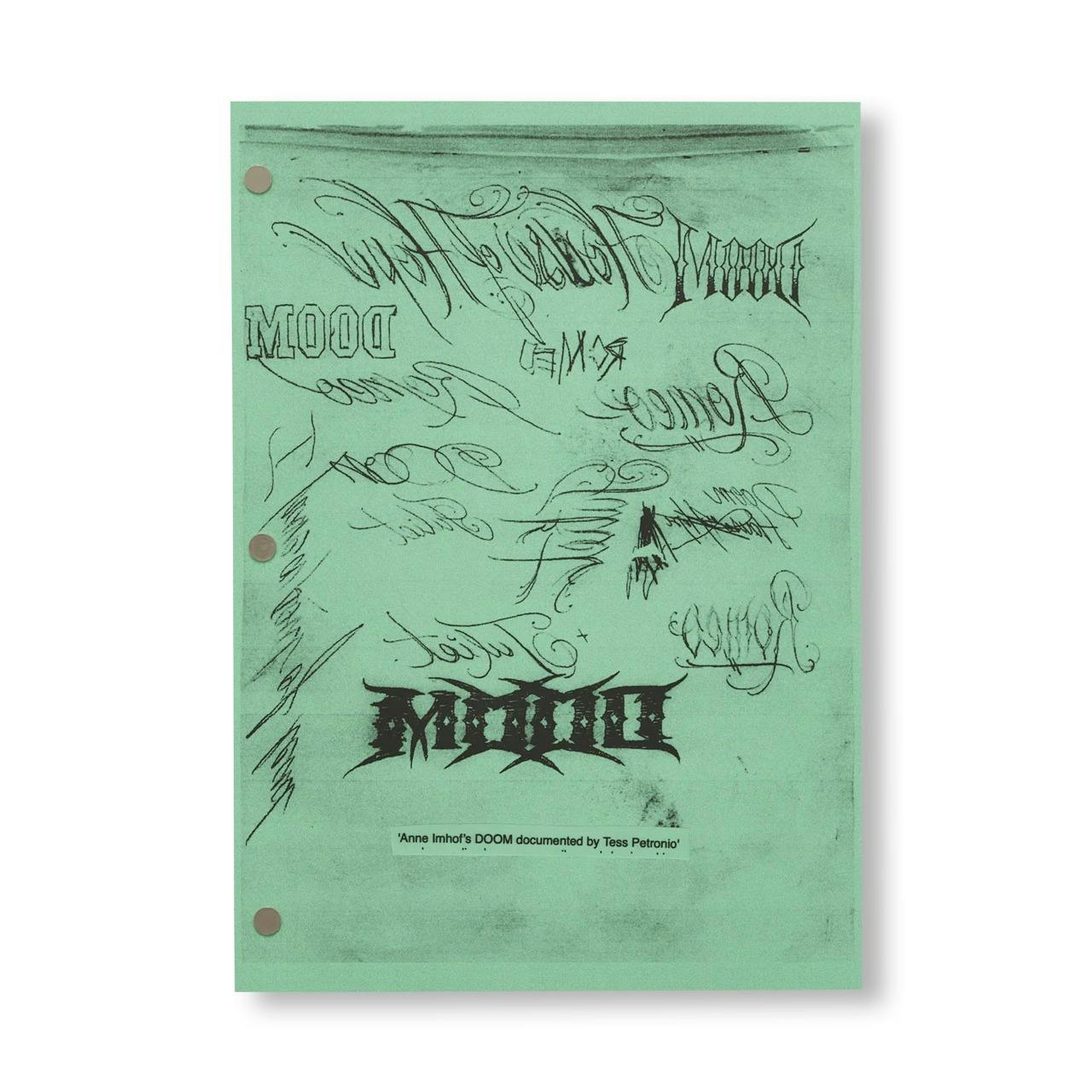 ANNE IMHOF'S DOOM DOCUMENTED BY TESS PETRONIO