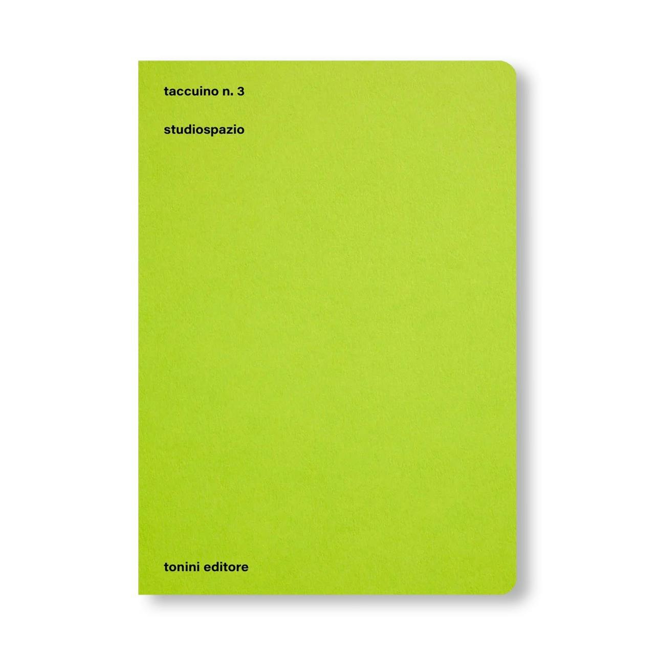 TACCUINO N.3 - STUDIOSPAZIO