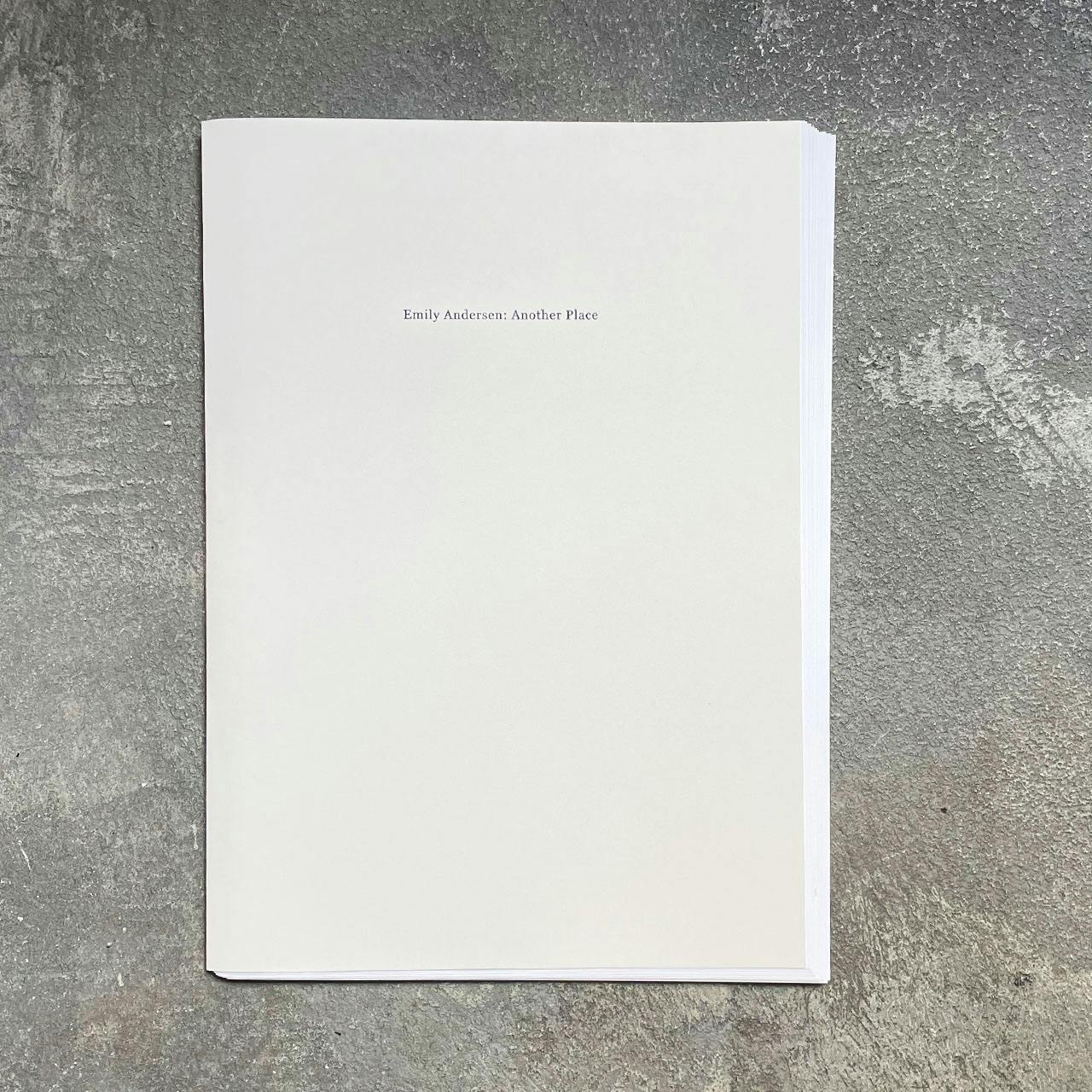 Emily Andersen / Another Place