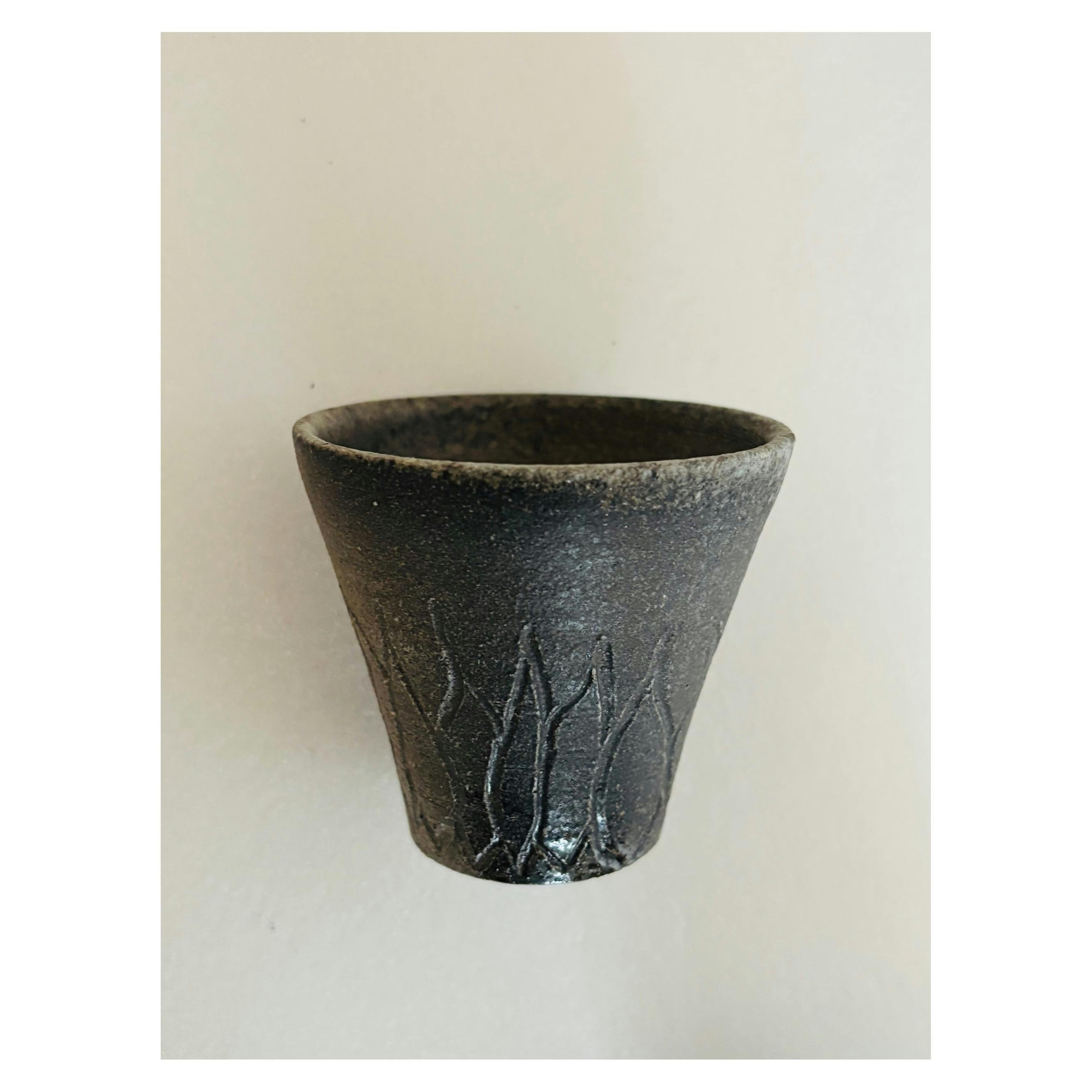 向日葵のぐい呑み