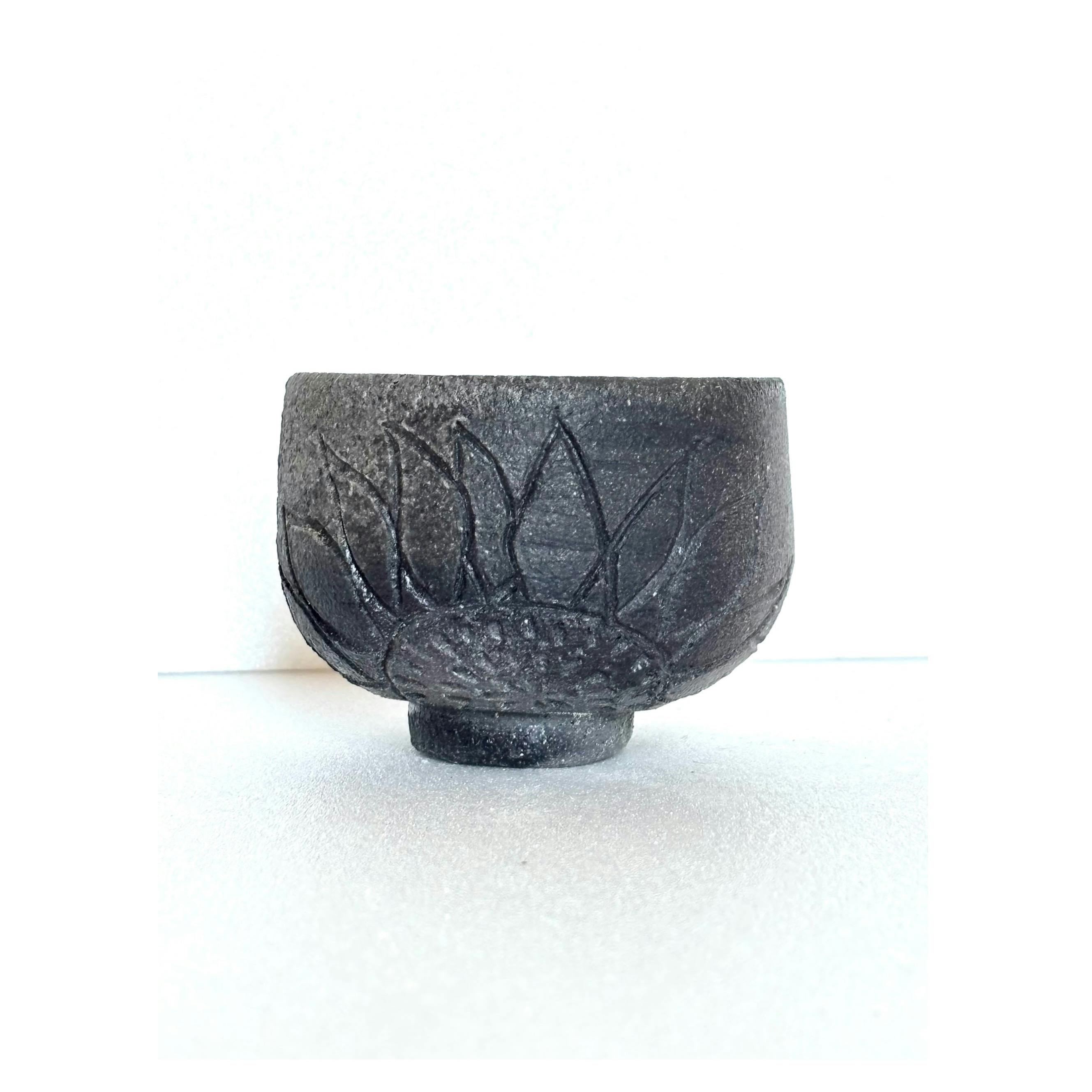 向日葵のぐい呑み