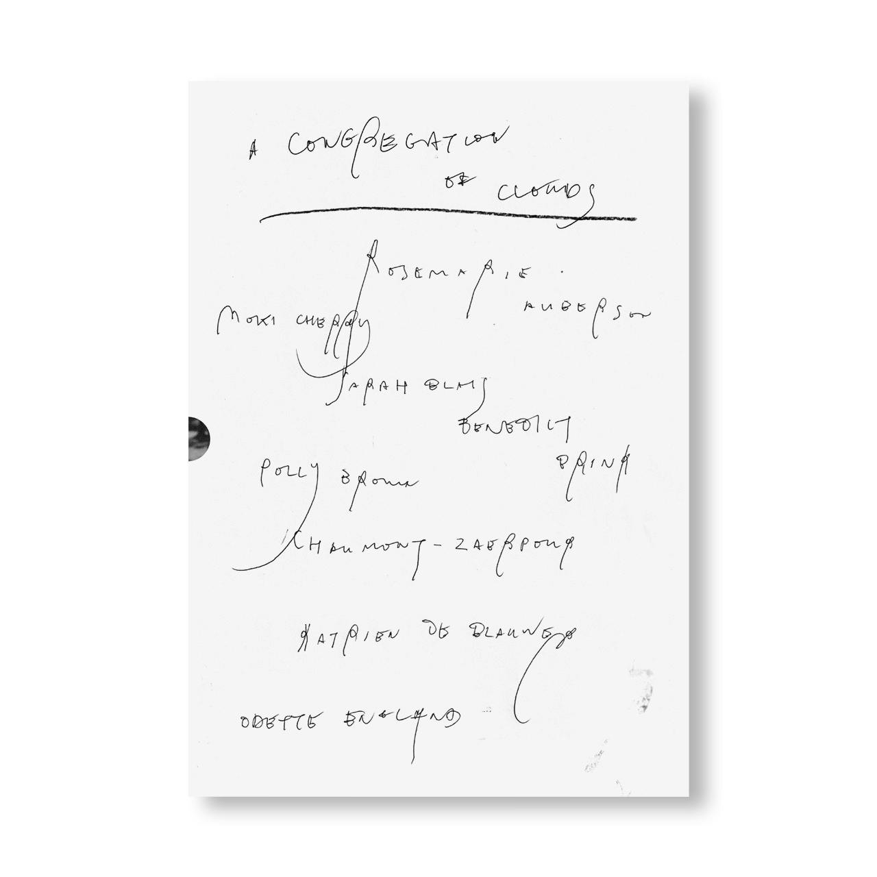 A CONGREGATION OF CLOUDS - A BOX SET OF ZINES BY 8 ARTISTS