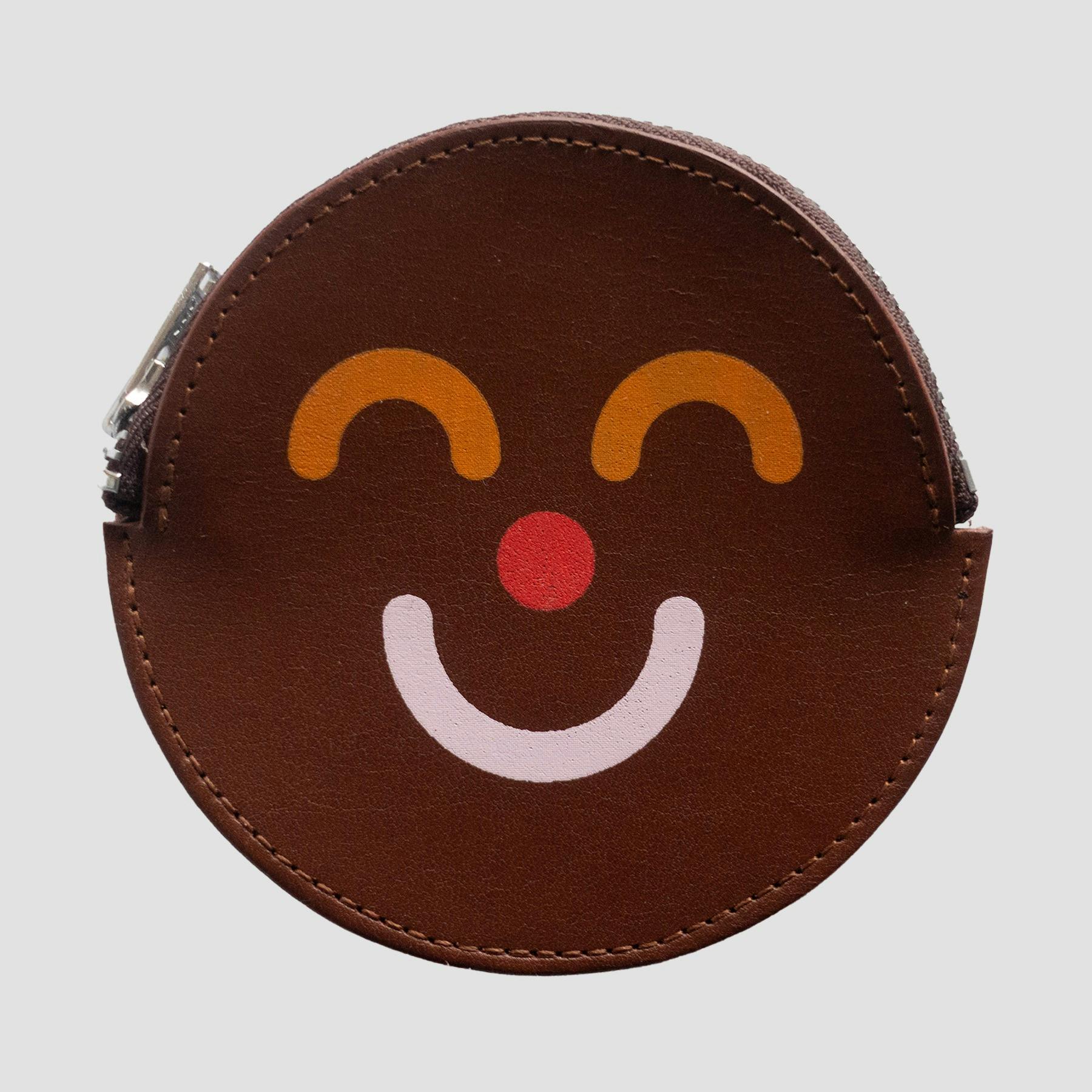 Smile Coin Case_Brown