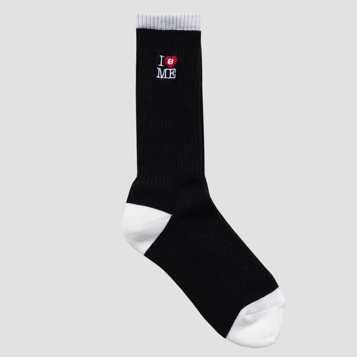 I&ME Socks_Black/White_Women