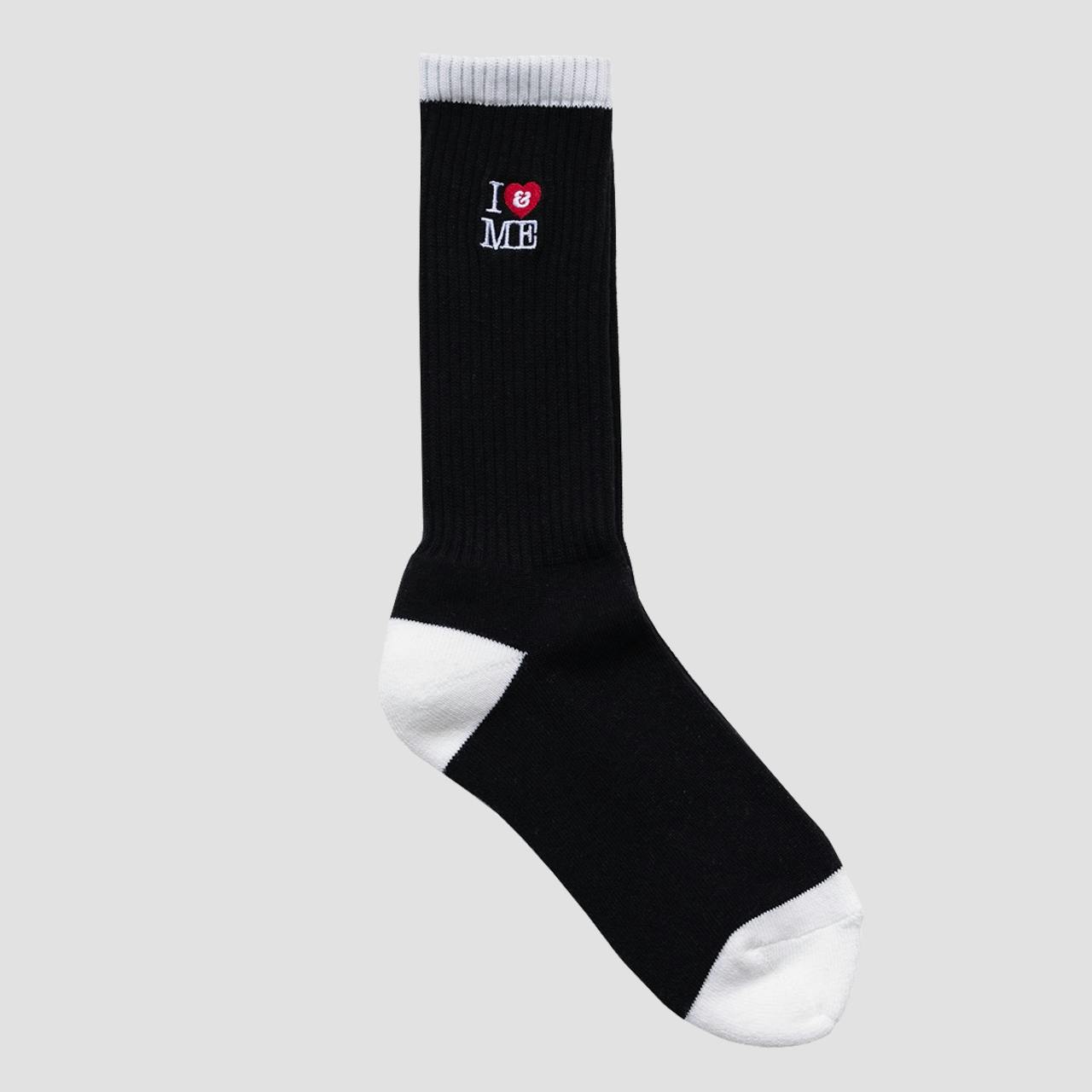 I&ME Socks_Black/White_Women