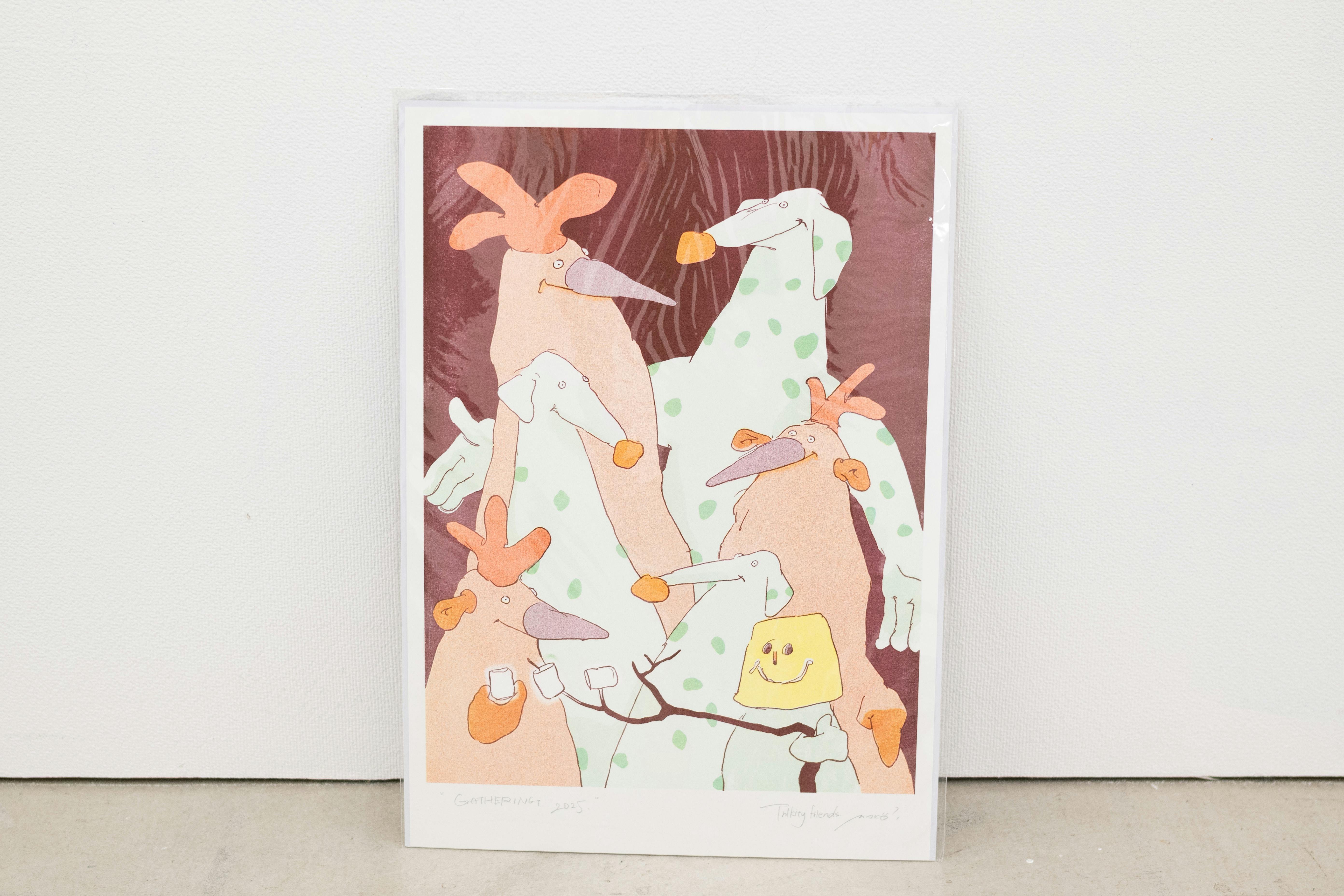 Thikity friends riso poster1