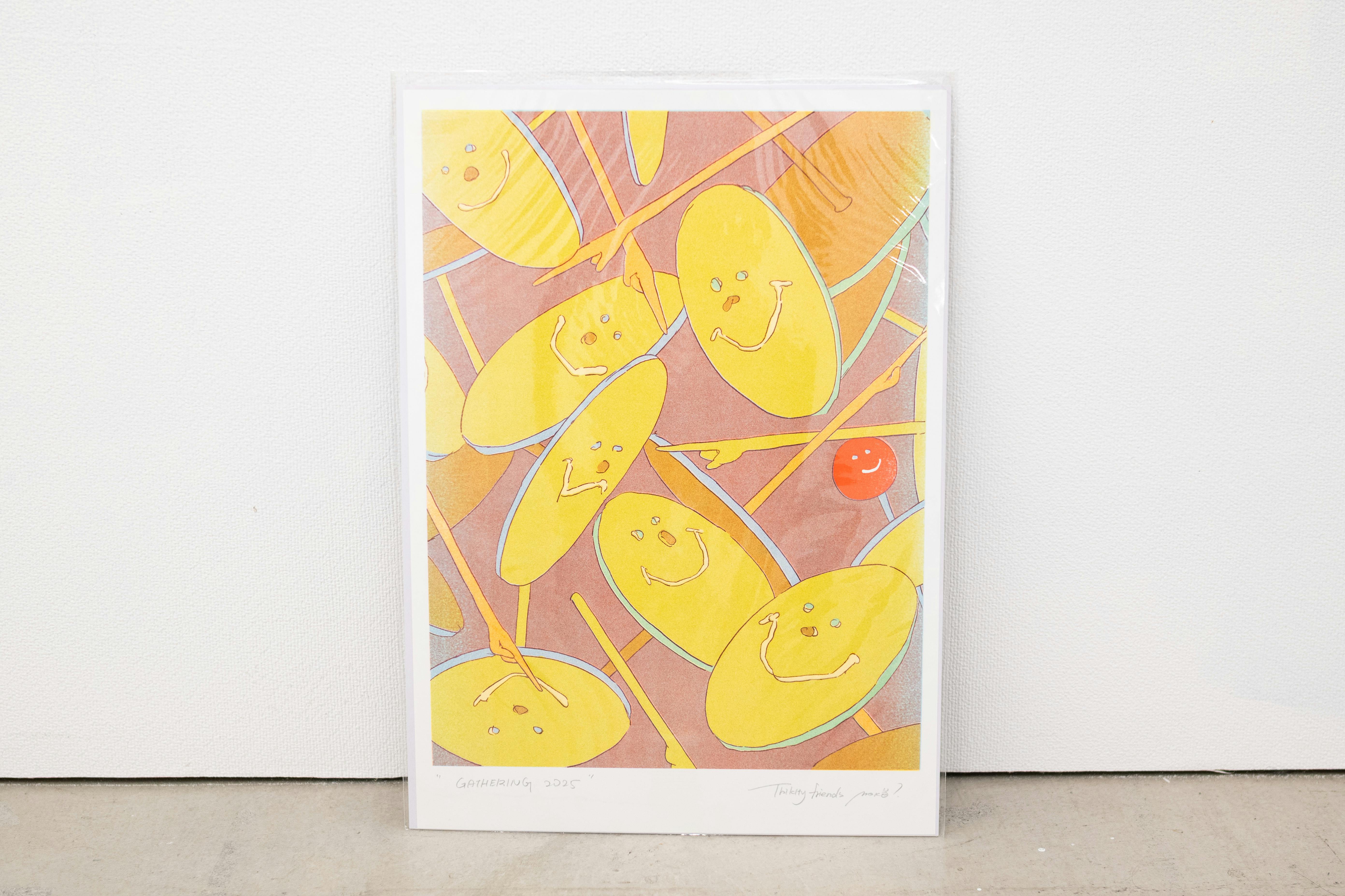 Thikity friends riso poster2