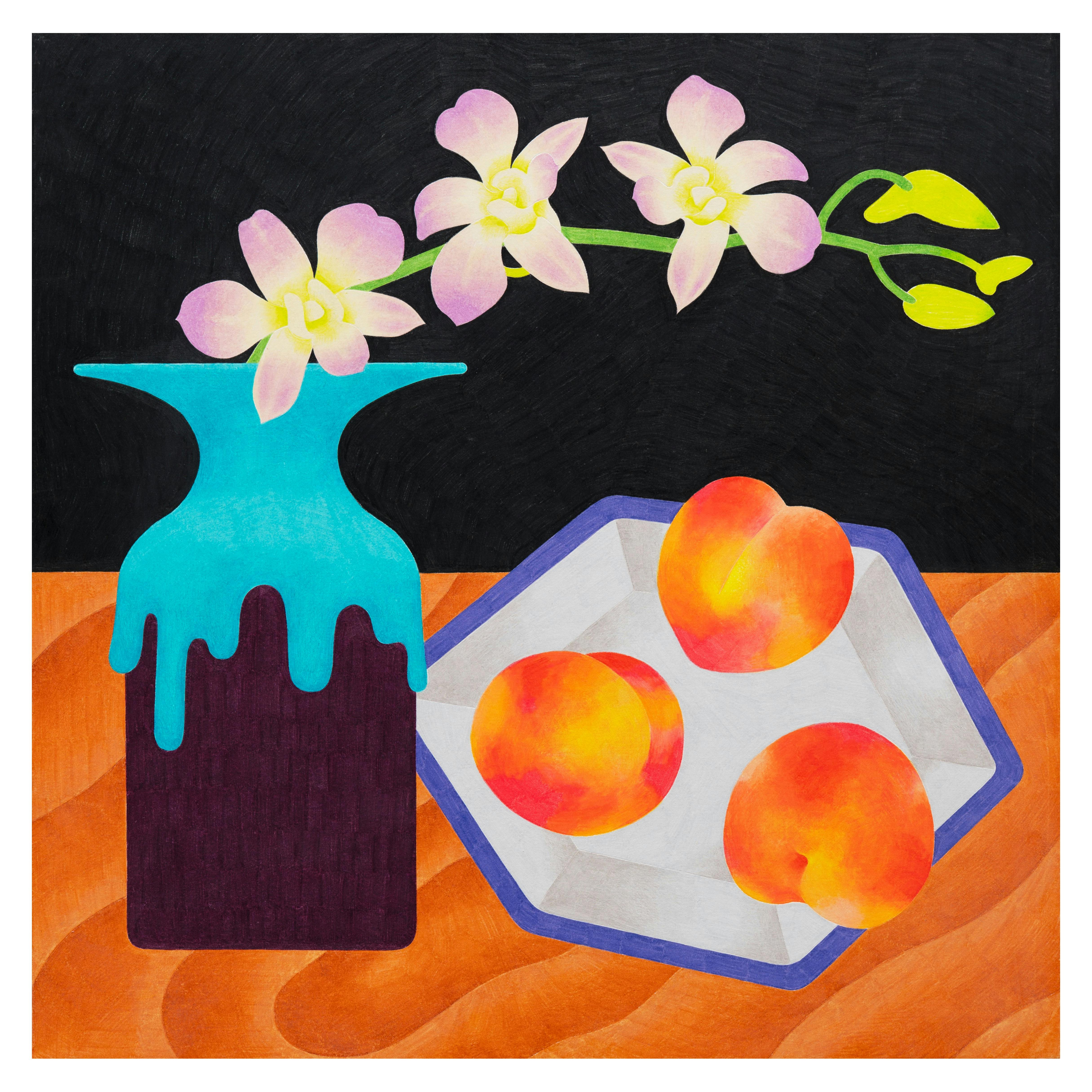 デンファレとプラム