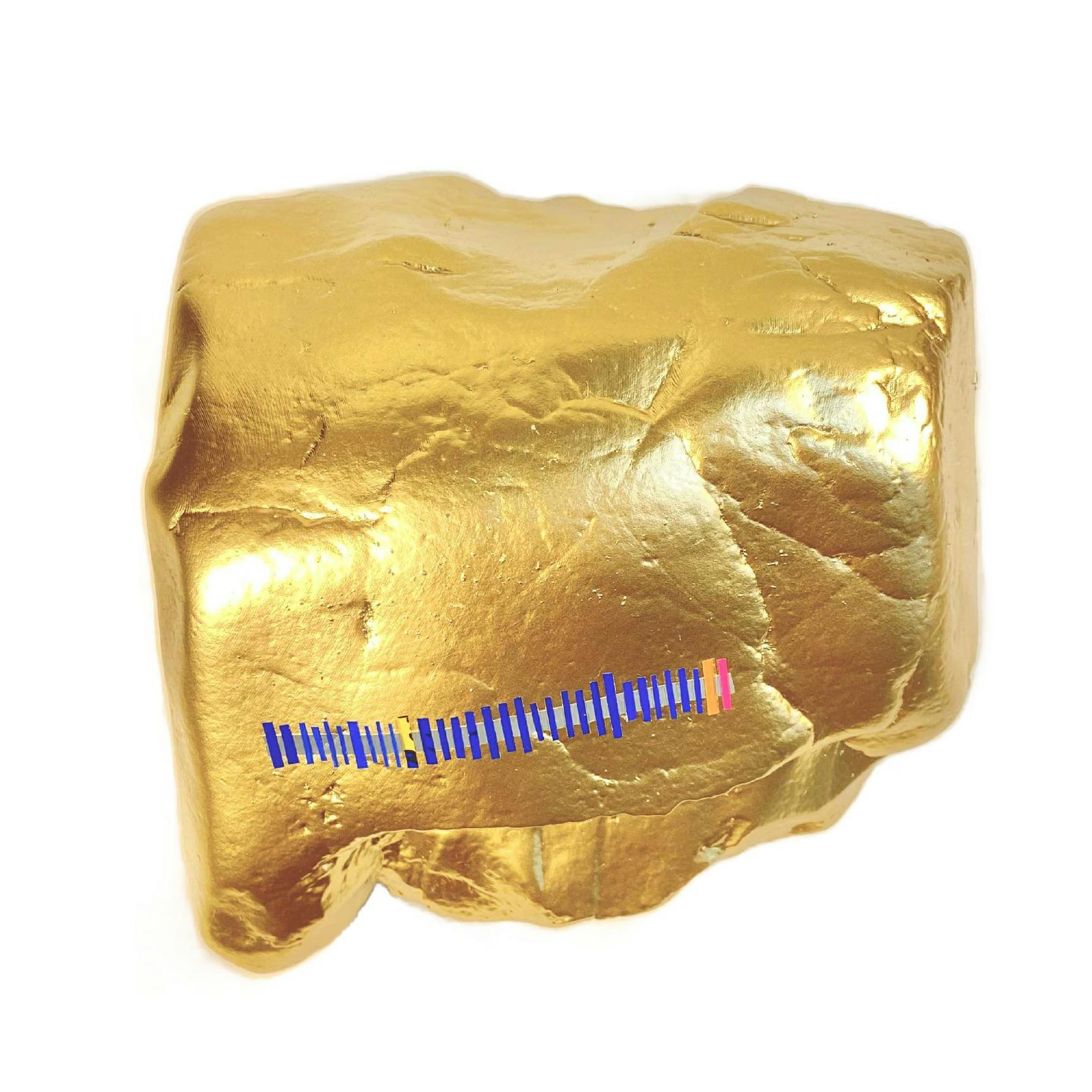 Golden “IKEZU” Stone No.015