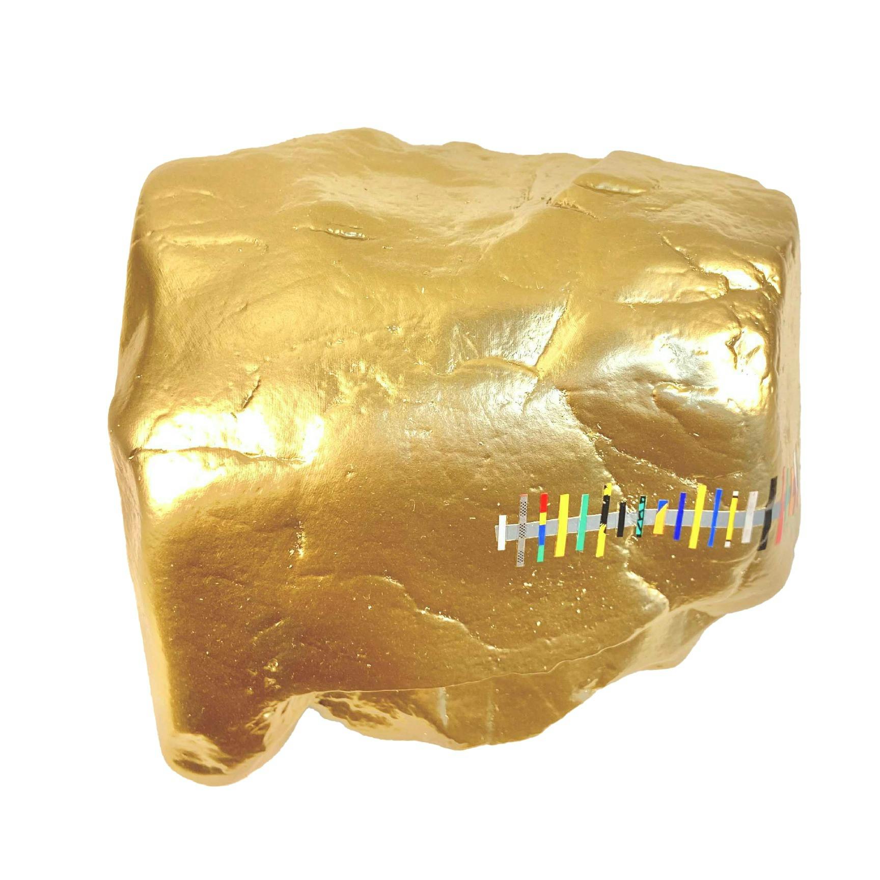 Golden “IKEZU” Stone No.003