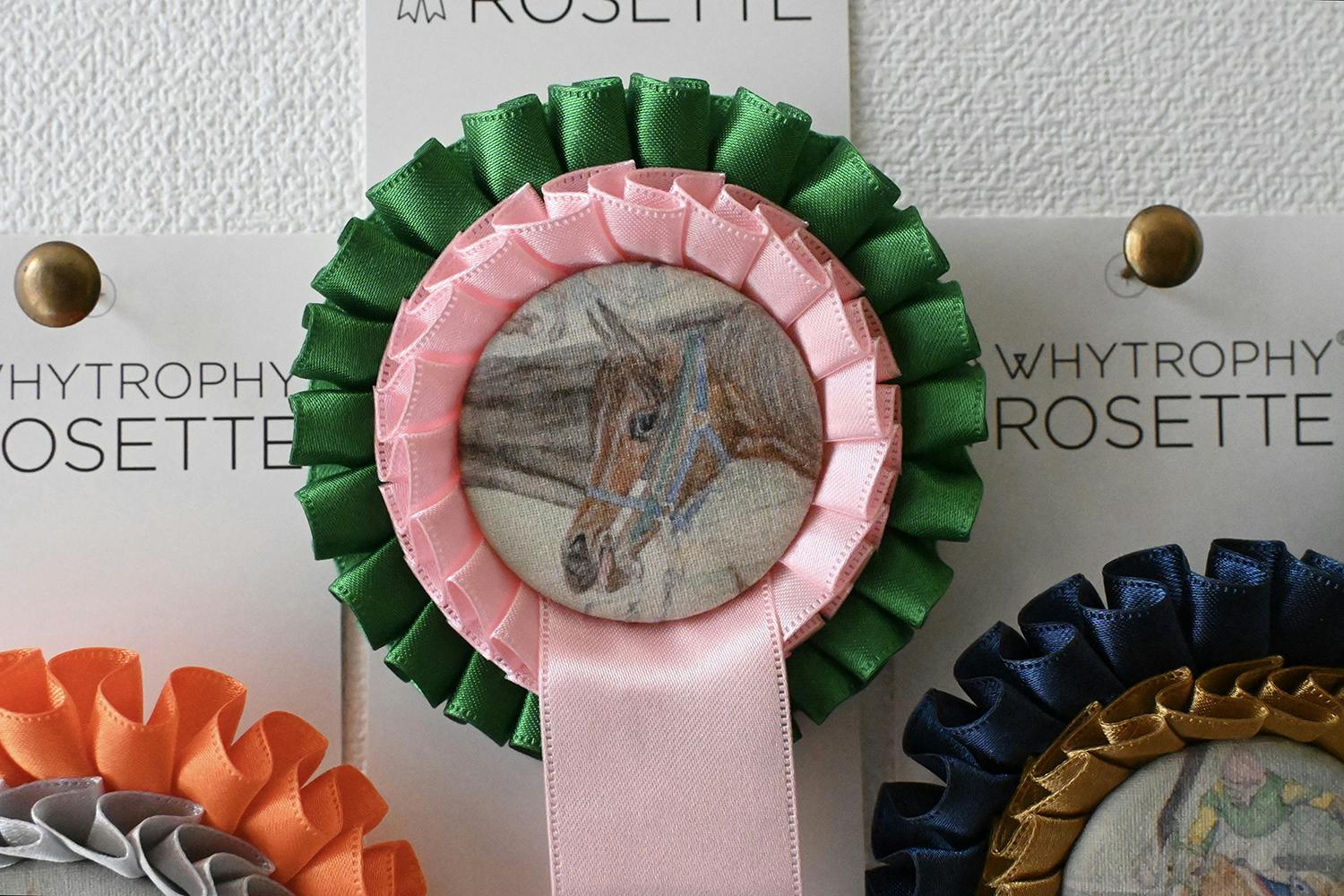 黒沼真由美 x WHYTROPHY コラボレーション・ロゼット