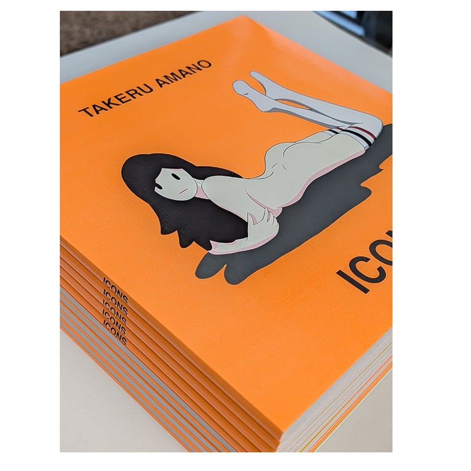【特装版】特別BOOKカバー&プリント付『天野タケル／ICONS』第5刷