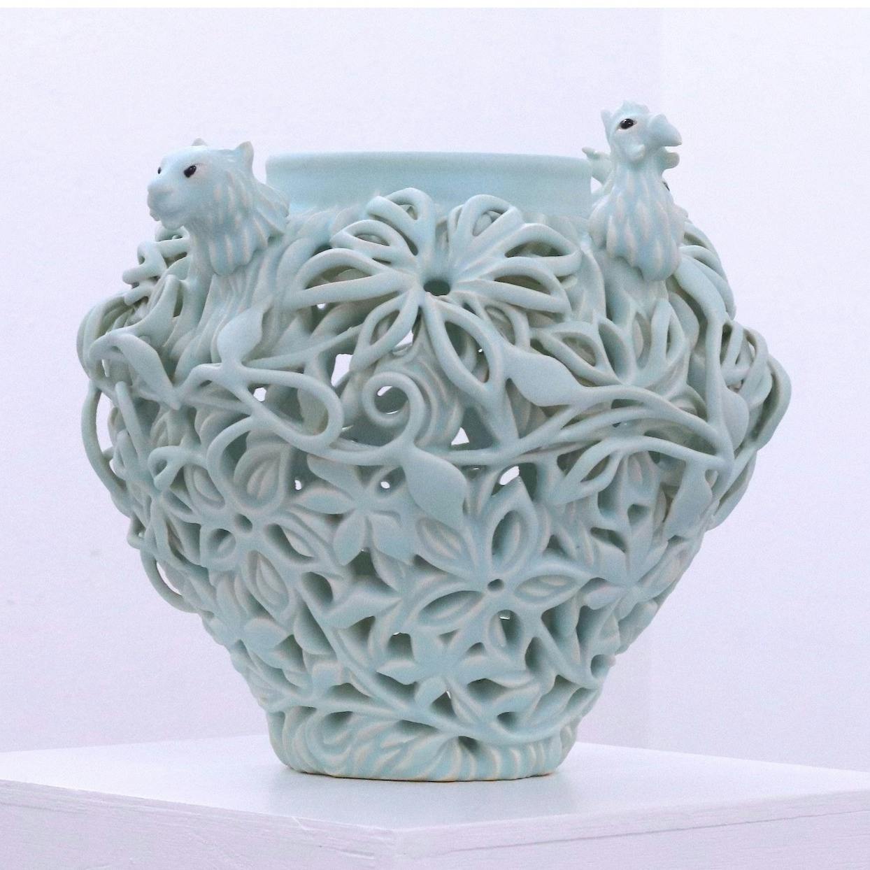 朧気（四神耳壺）