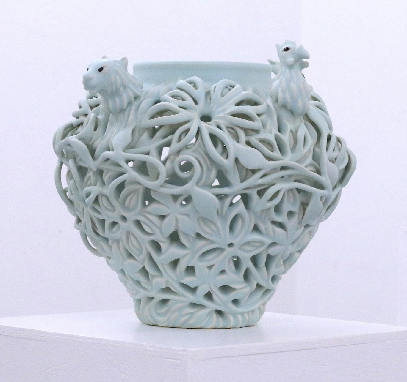 朧気（四神耳壺）