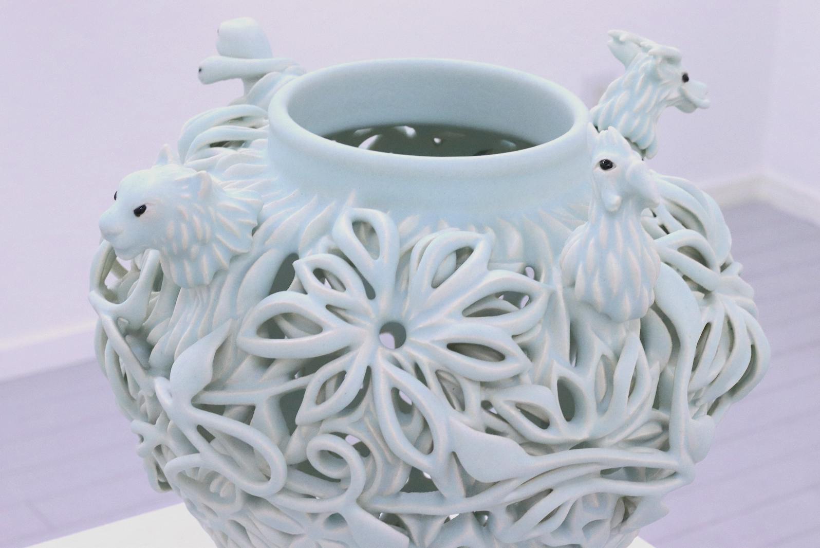 朧気（四神耳壺）