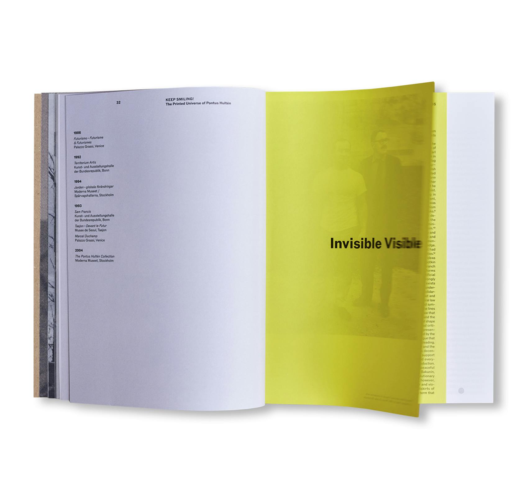 KEEP SMILING! – THE PRINTED UNIVERSE OF PONTUS HULTEN [ENGLISH EDITION]