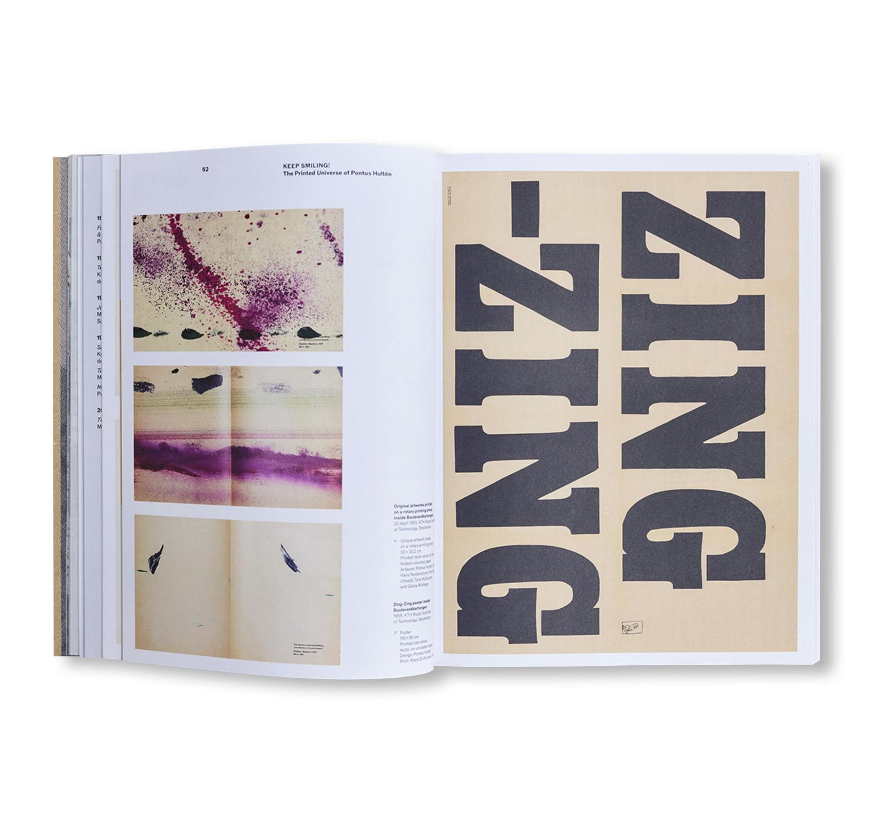 KEEP SMILING! – THE PRINTED UNIVERSE OF PONTUS HULTEN [ENGLISH EDITION]