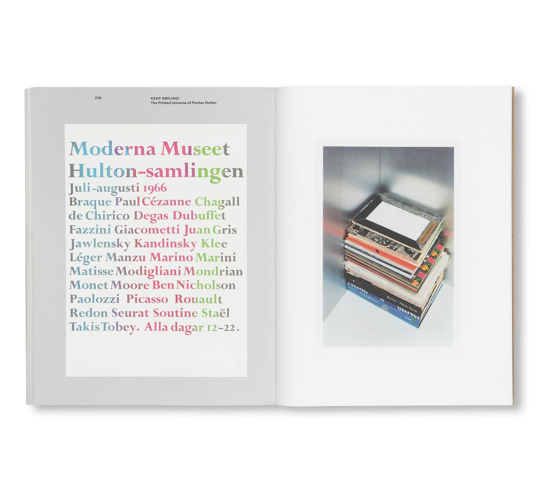 KEEP SMILING! – THE PRINTED UNIVERSE OF PONTUS HULTEN [ENGLISH EDITION]