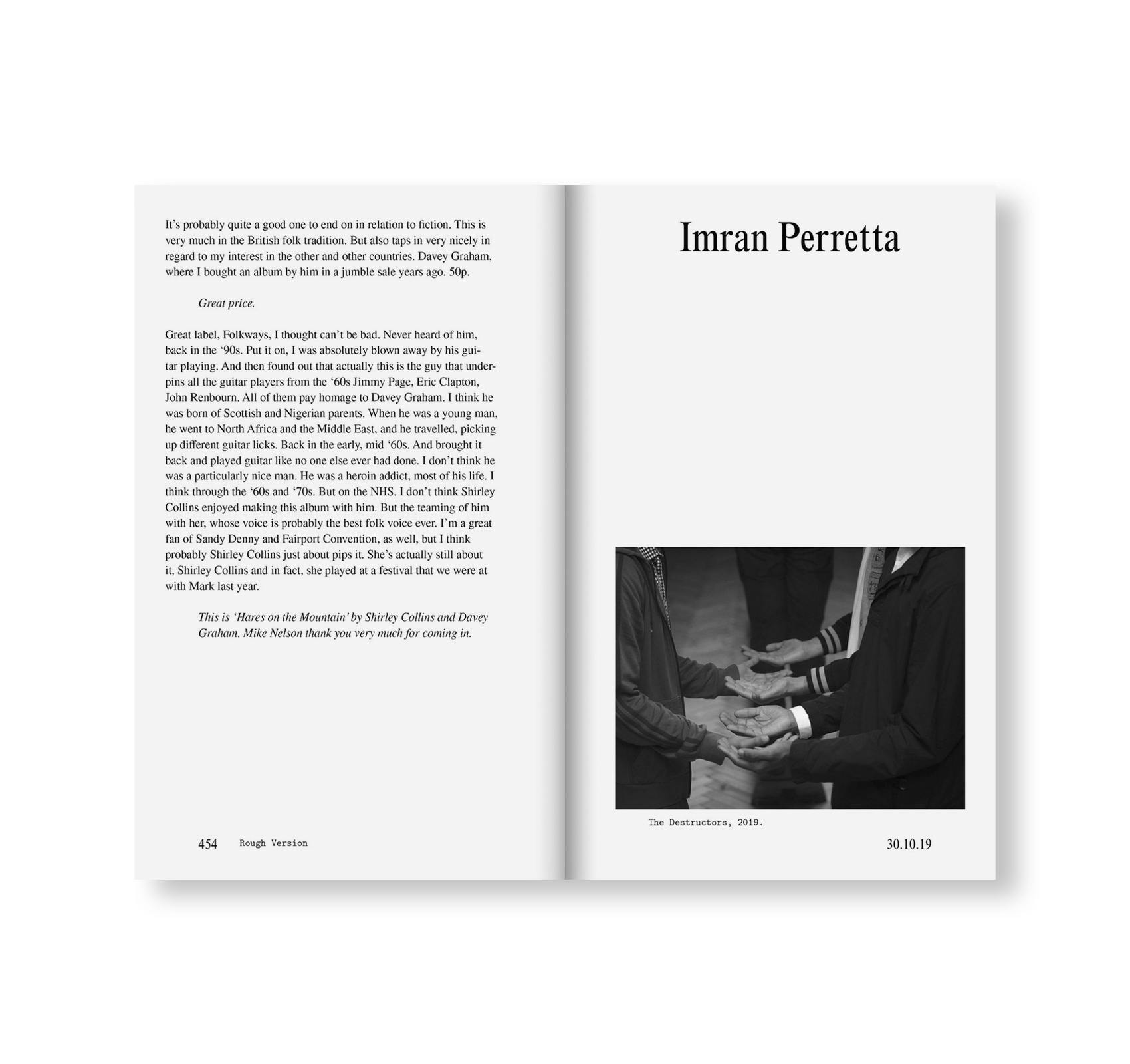 ROUGH VERSION, THE NTS INTERVIEWS WITH FRANCESCA GAVIN, 2016-2021