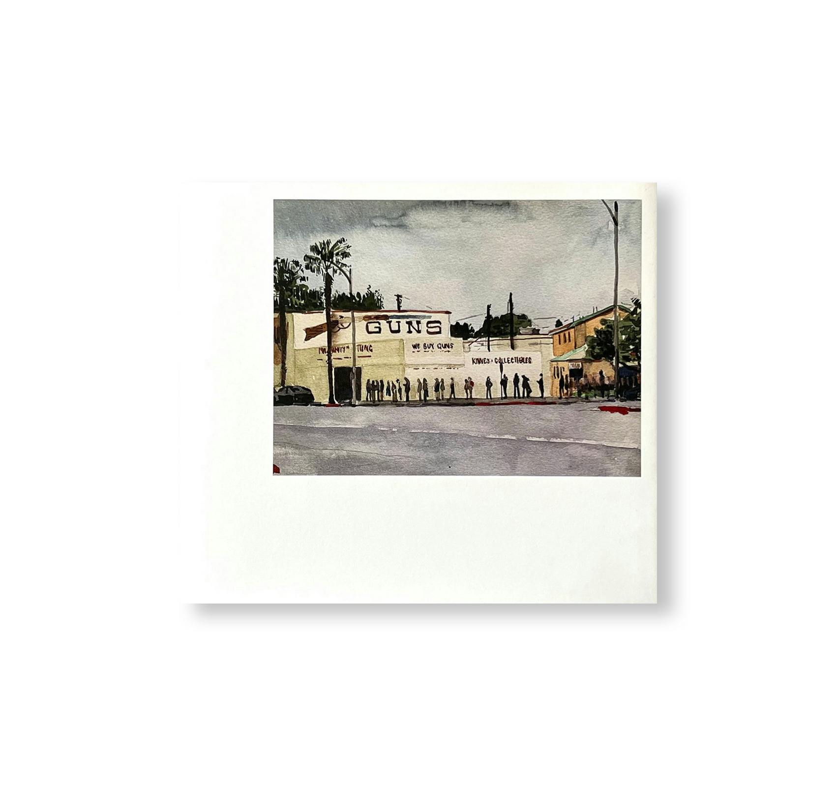 AGAINST GOD, AGAINST GUNS, AGAINST ENERGY. GUN STORE PAINTINGS