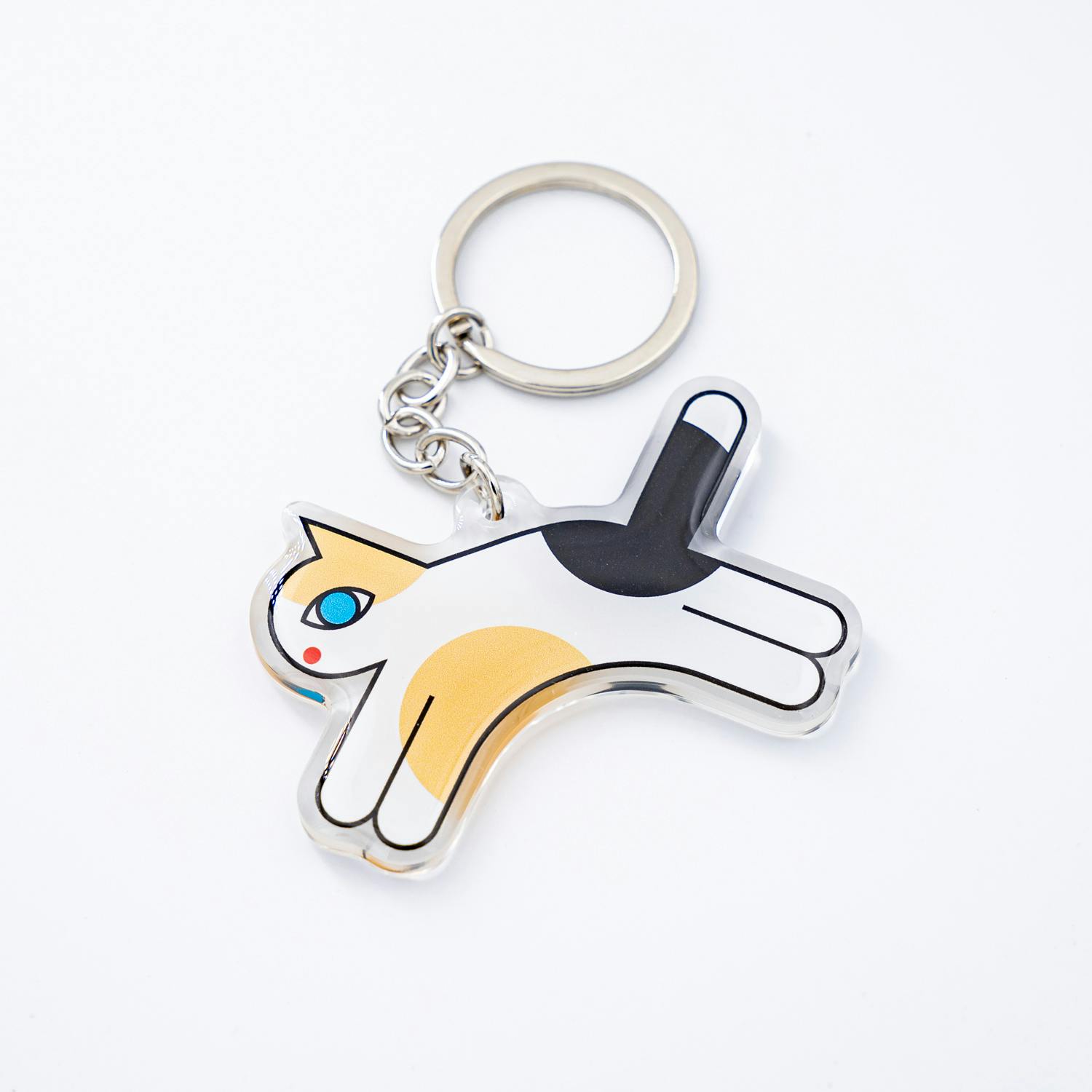 瓜生太郎　Taro Uryu　Key Ring Calico_A