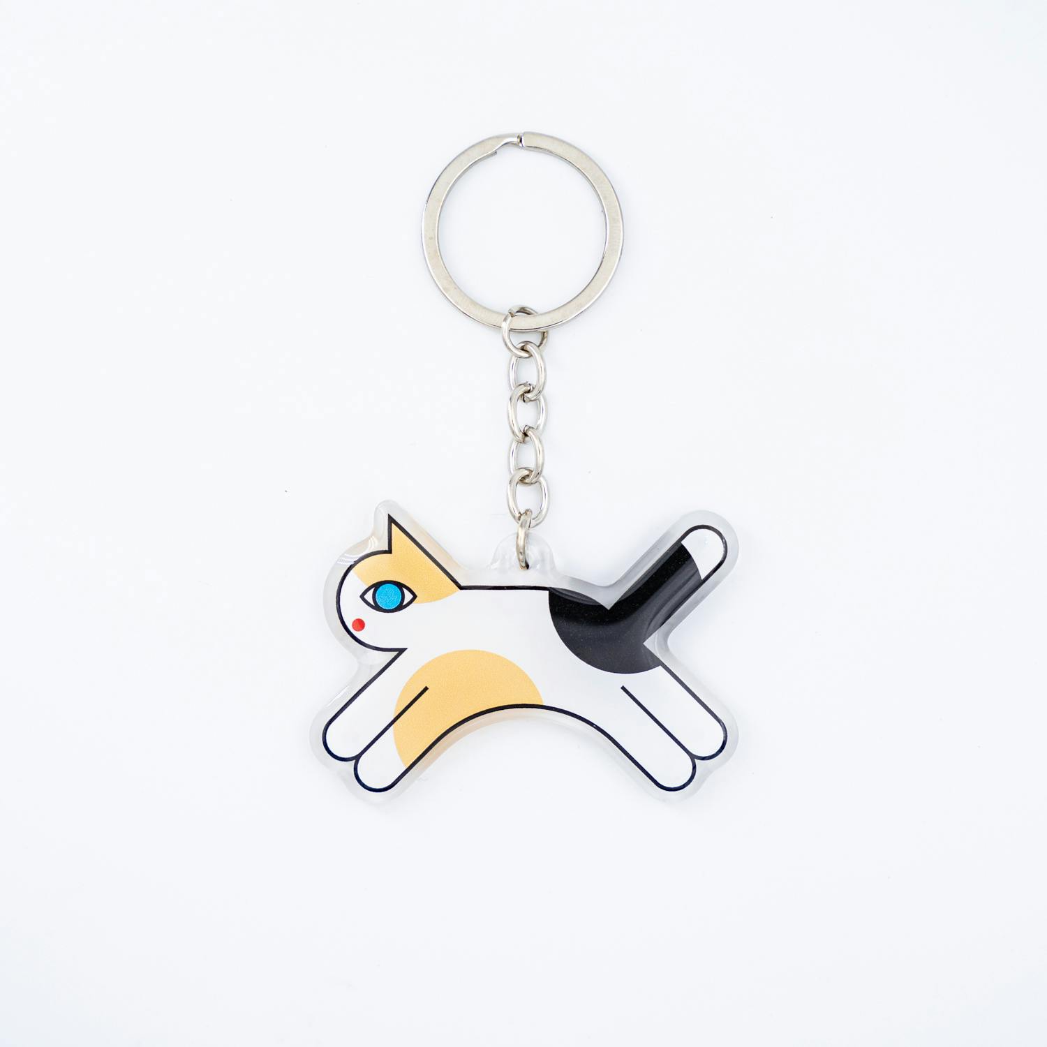 瓜生太郎　Taro Uryu　Key Ring Calico_A