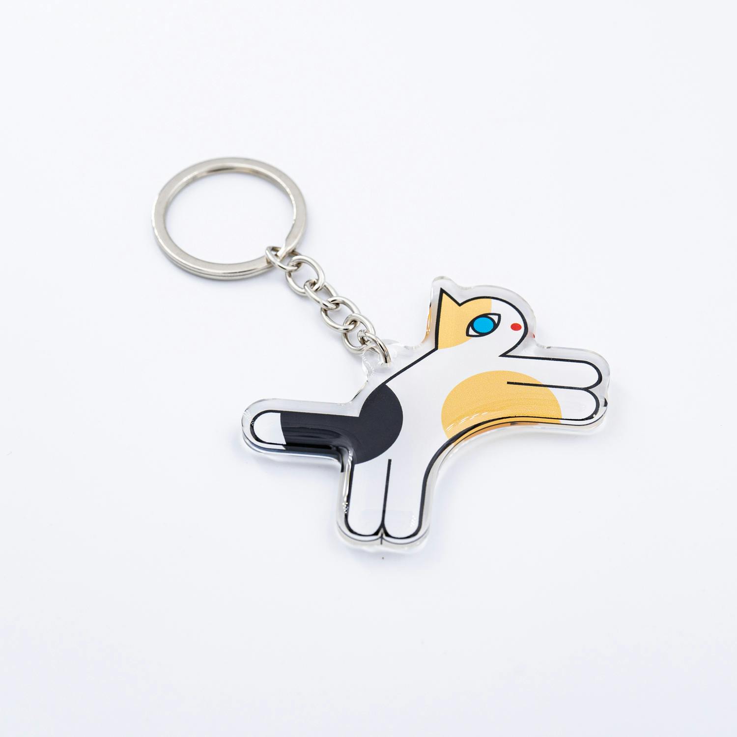 瓜生太郎　Taro Uryu　Key Ring Calico_A
