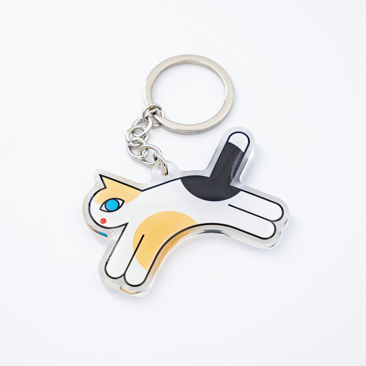 瓜生太郎　Taro Uryu　Key Ring Calico_A