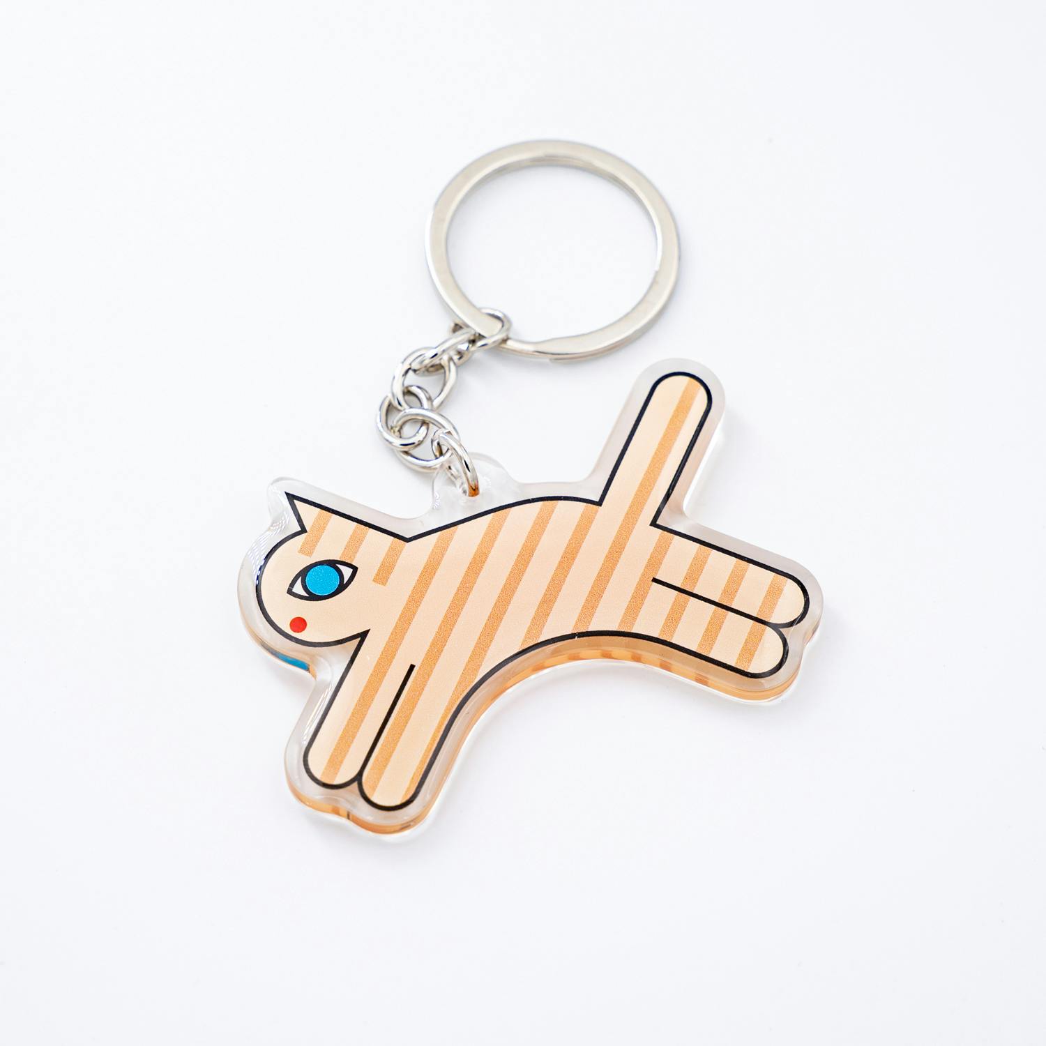 瓜生太郎　Taro Uryu　Key Ring Striped_A