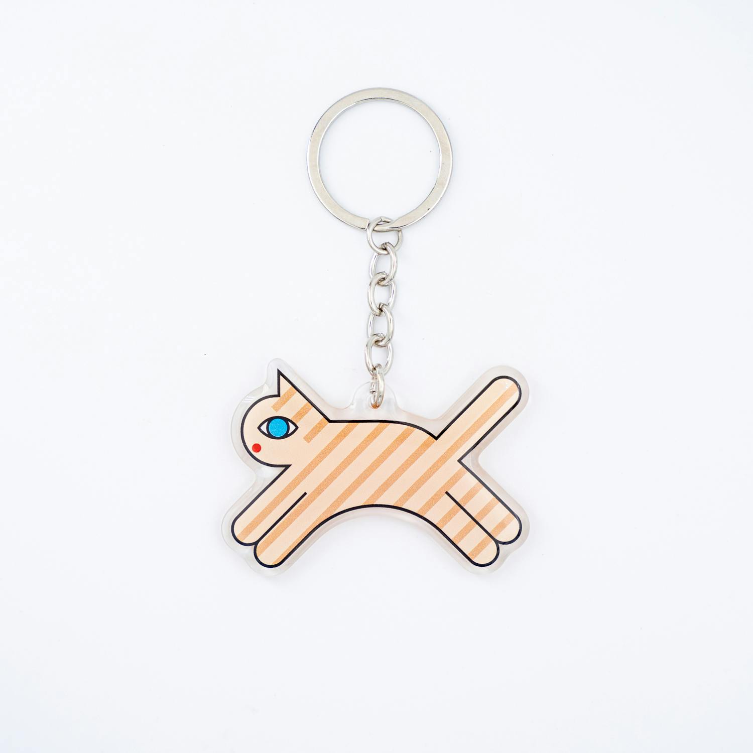 瓜生太郎　Taro Uryu　Key Ring Striped_A