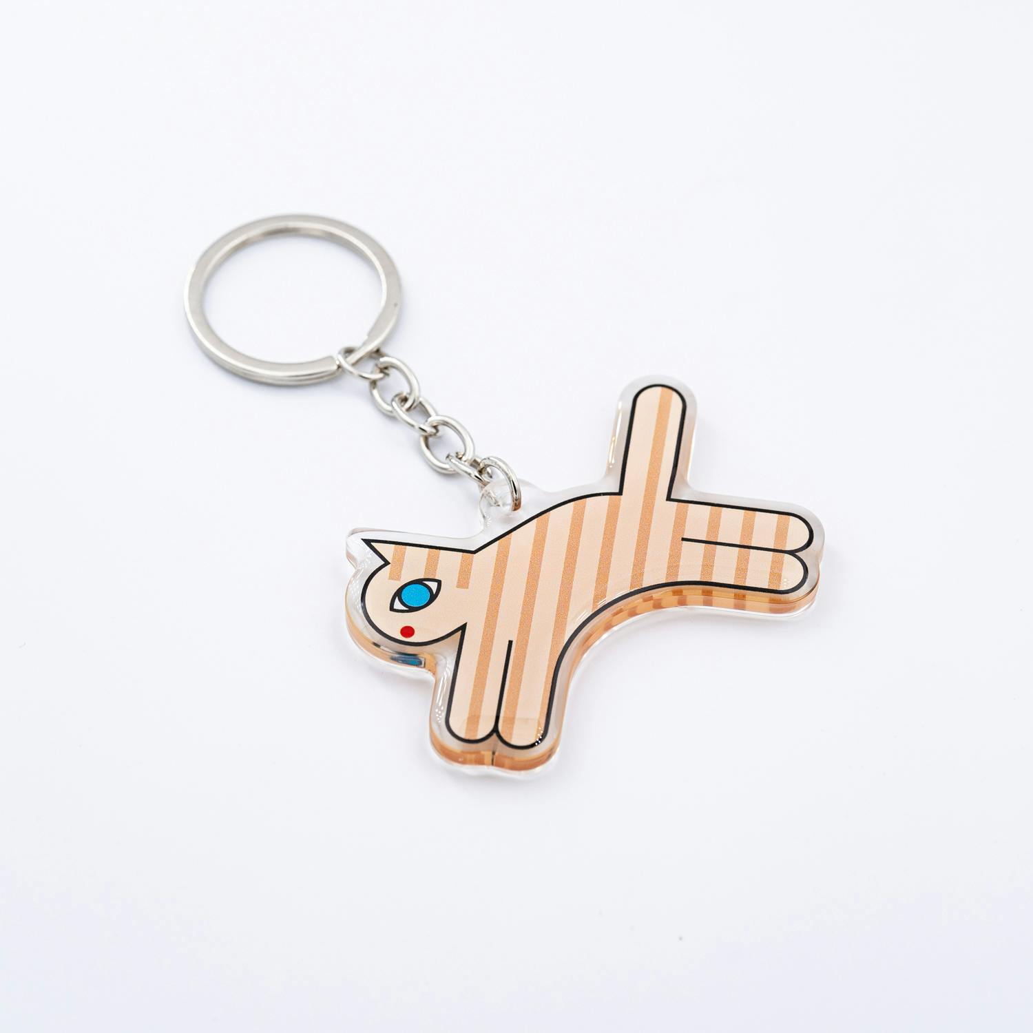 瓜生太郎　Taro Uryu　Key Ring Striped_A
